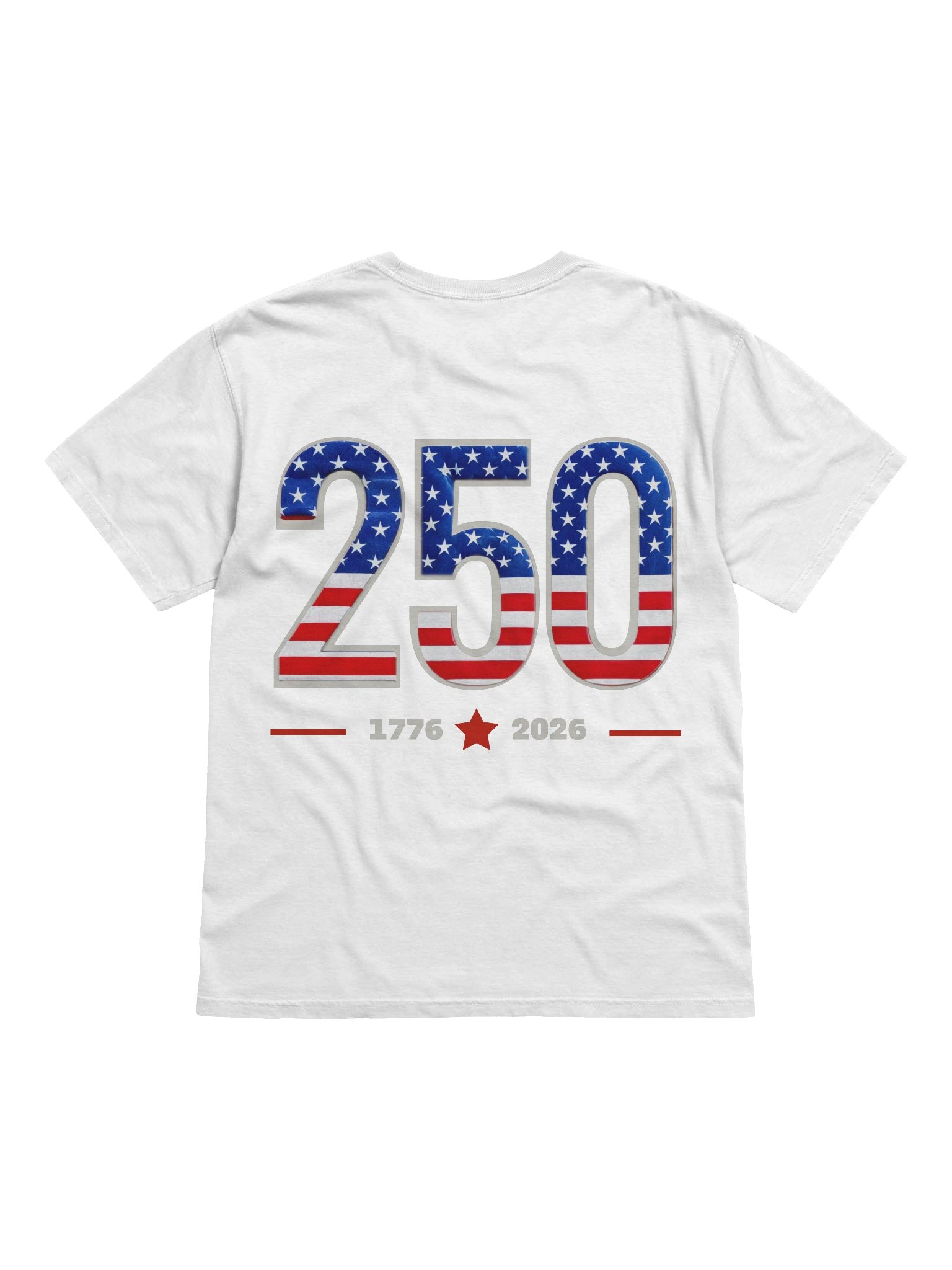 On The Go Tee - 250th 4th of July product image (1)