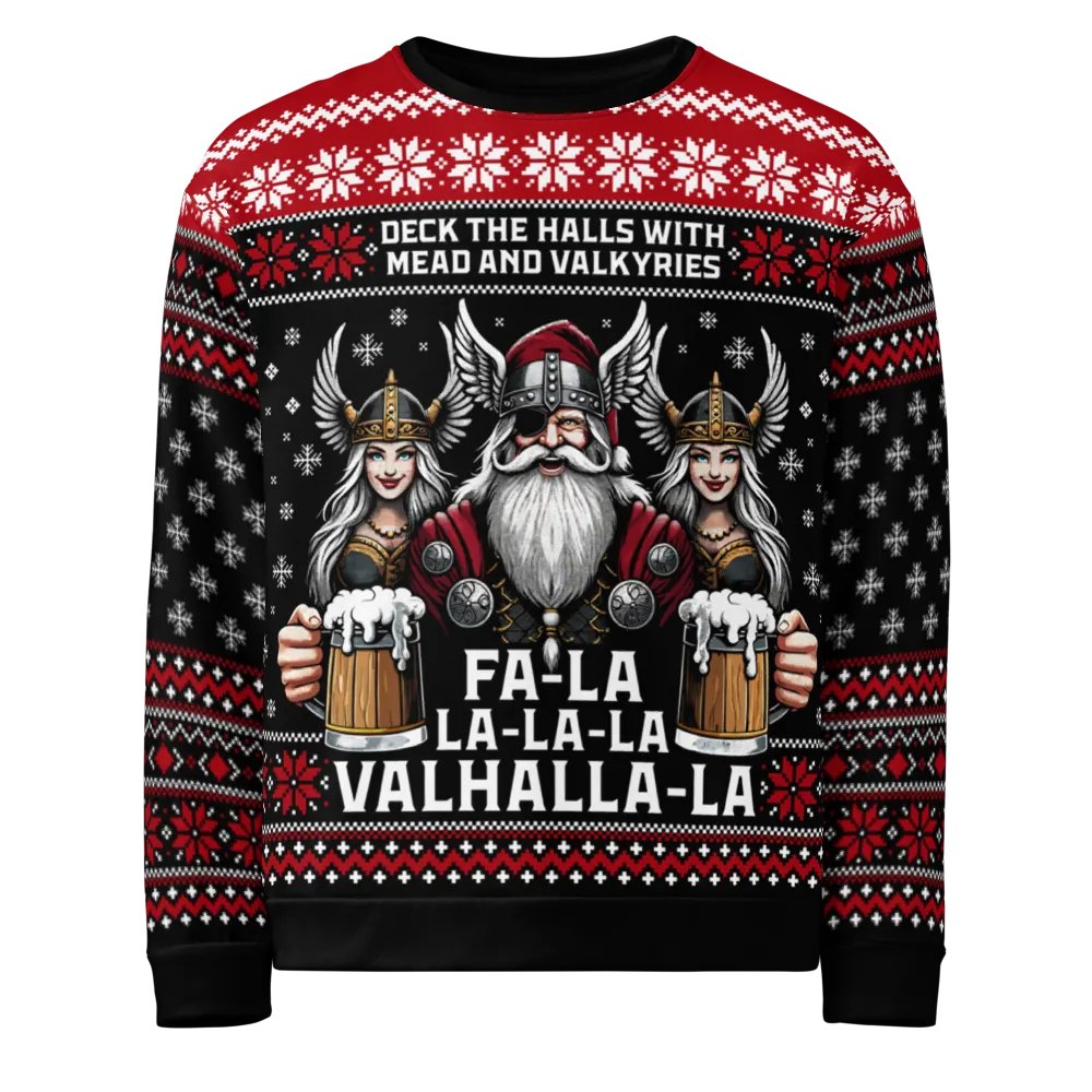 Mead and Valkyries Valhalla-la Sweater product image (1)