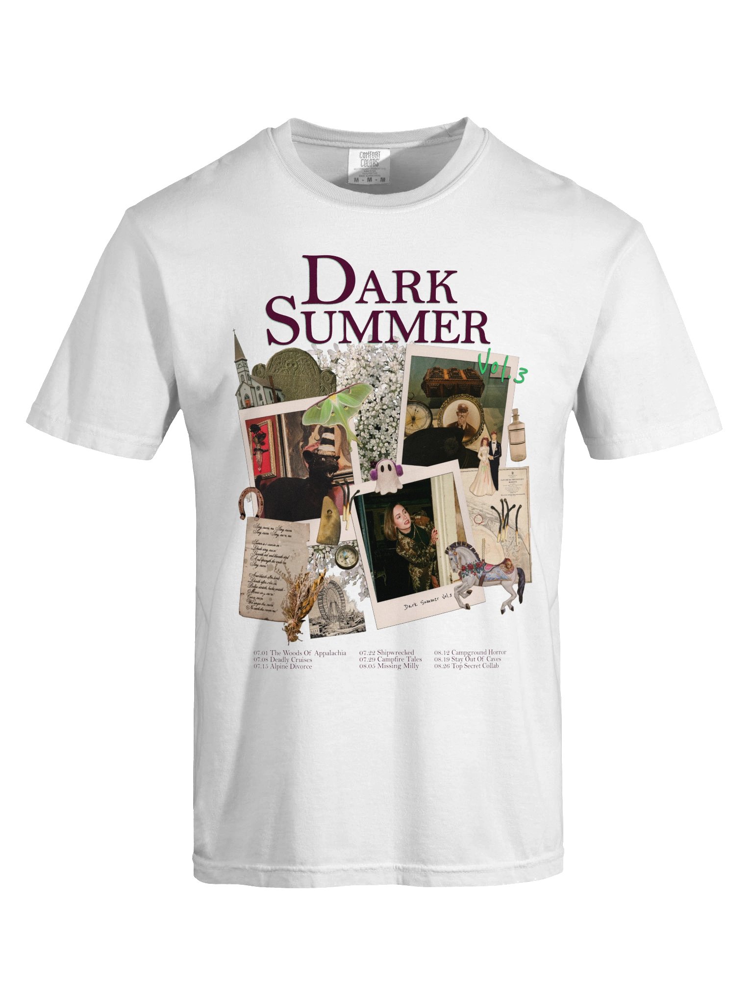 Dark Summer Vol. 3 Scrapbook Tee product image (5)