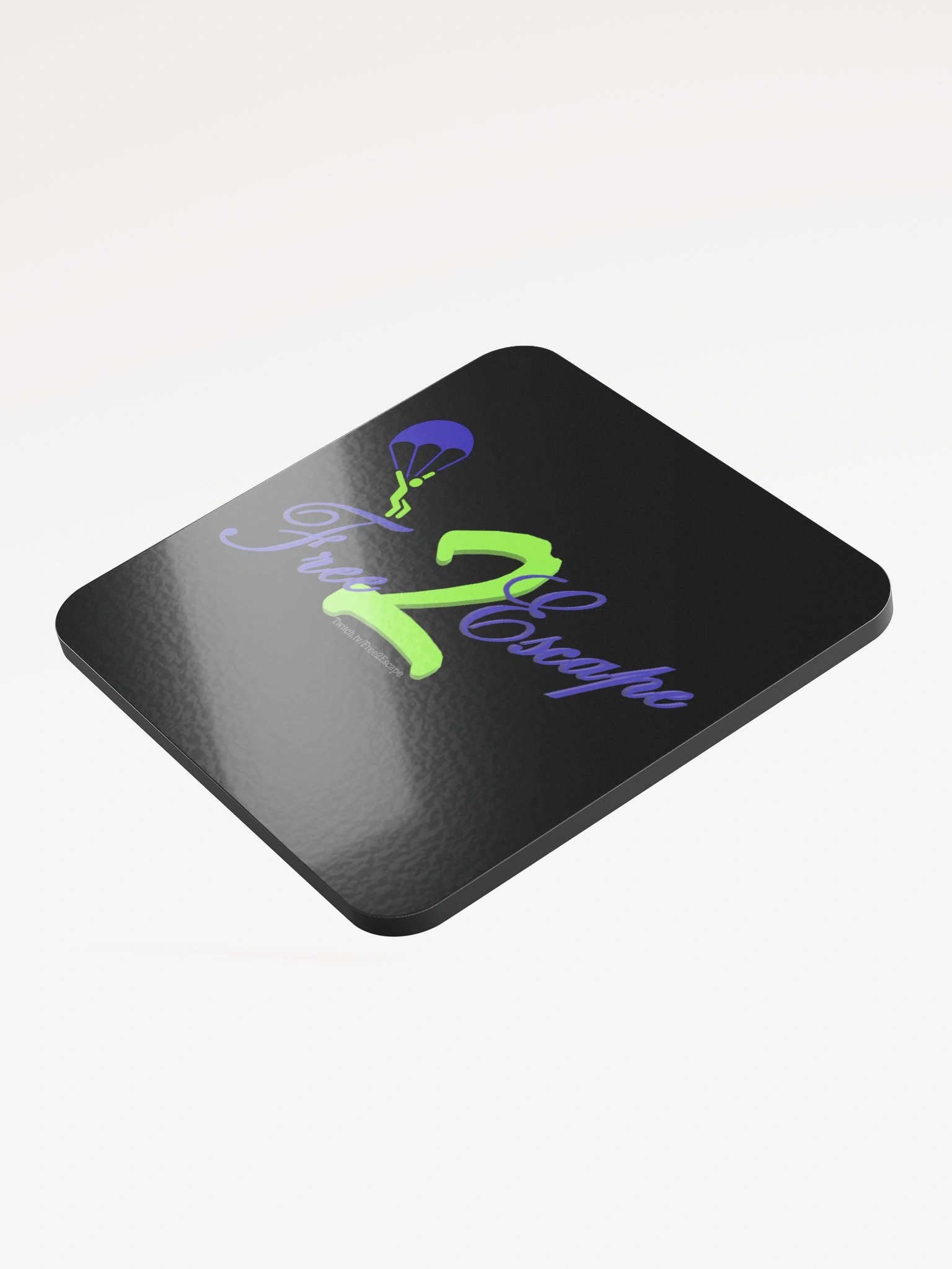 Parachute coaster - Black product image (2)