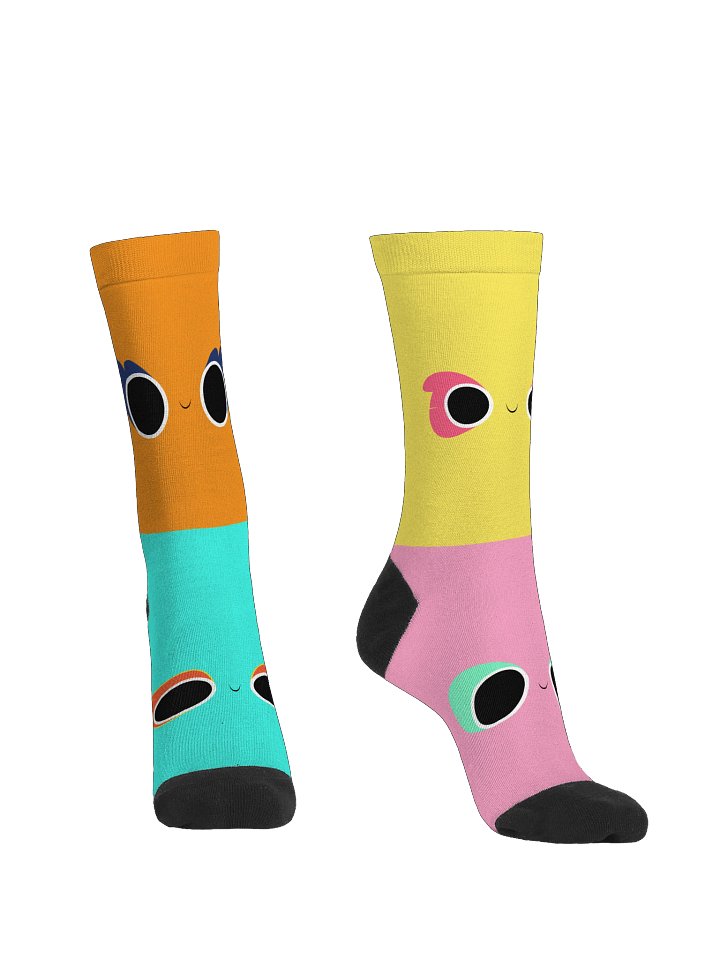The Little lake Lotls Faces Mismatched Socks - Enors product image (2)