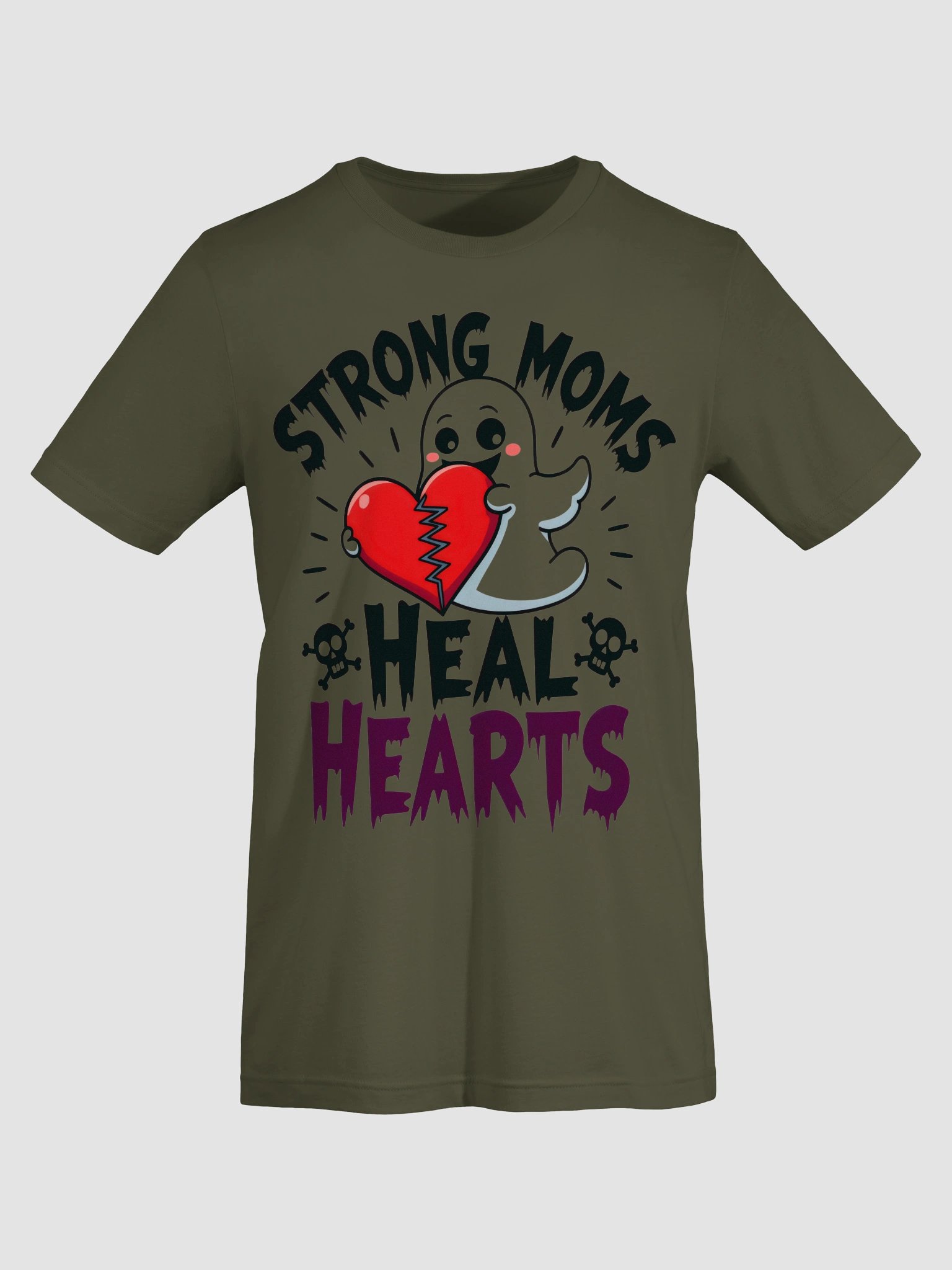 Halloween, Healing Hearts Strong Moms T-Shirt product image (31)