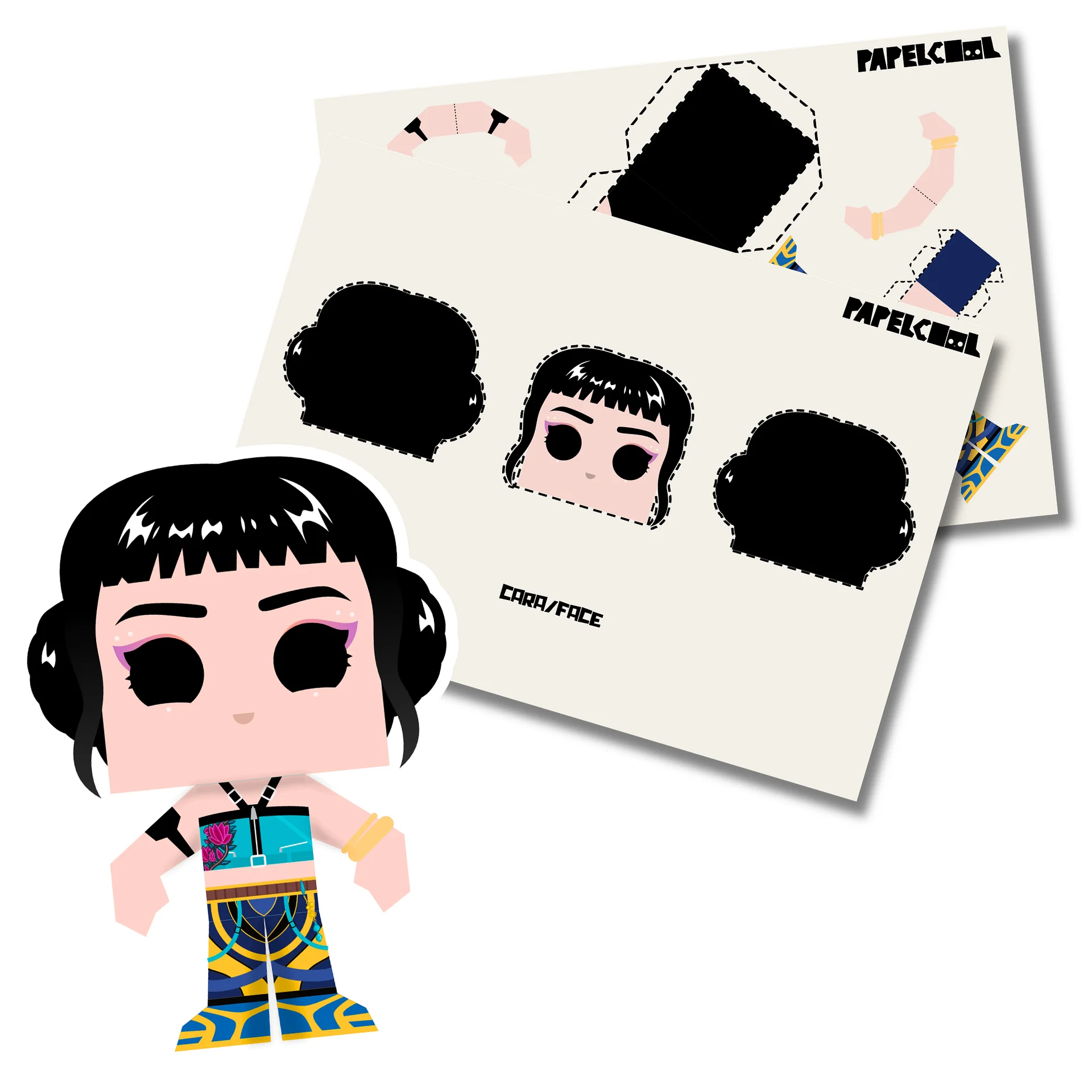 Papercraft Zoey product image (2)