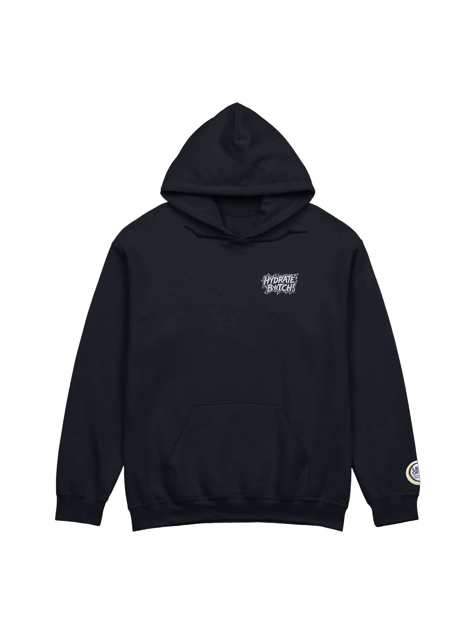 HYDRATE B*TCH! Graffiti Hoodie — Gildan Classic product image (1)