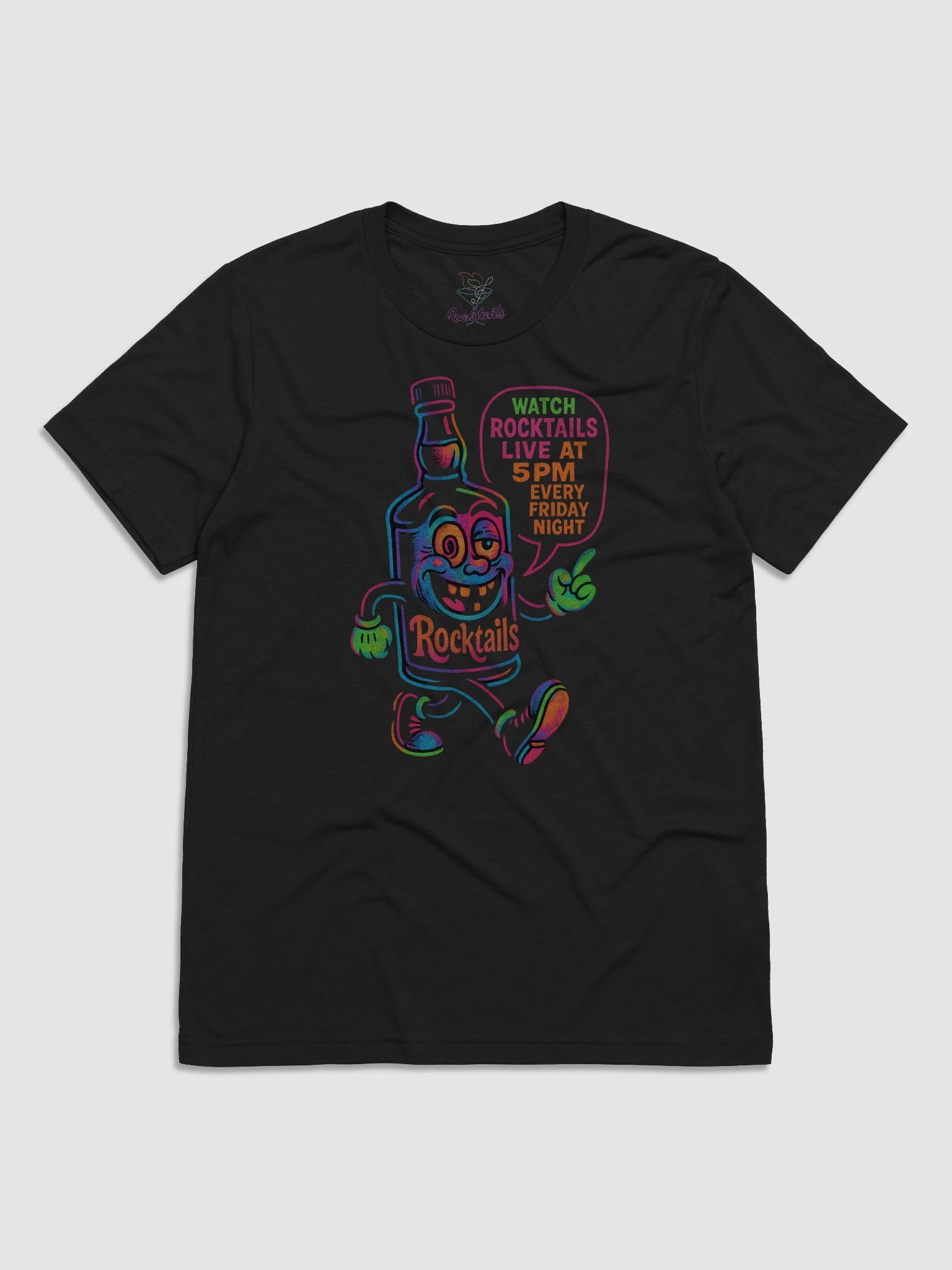 Mr. Bottle "black light" T-Shirt product image (1)