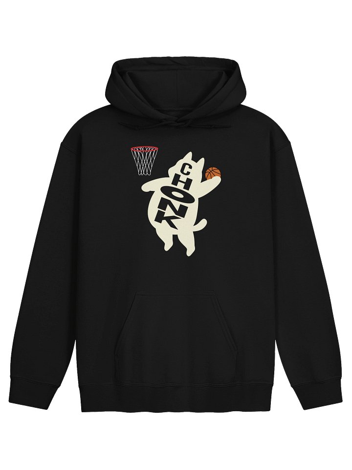 Basketball Chonk Cat - Unisex Adult Hoodie product image (1)