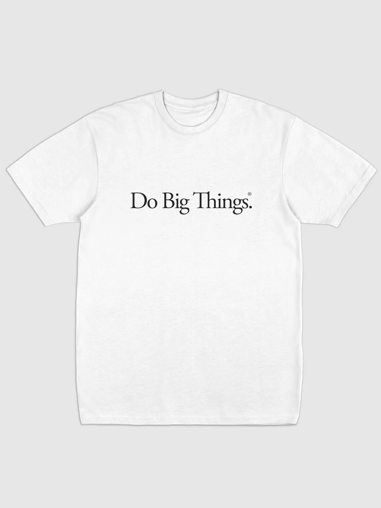 Do Big Things T-Shirt - White product image (3)