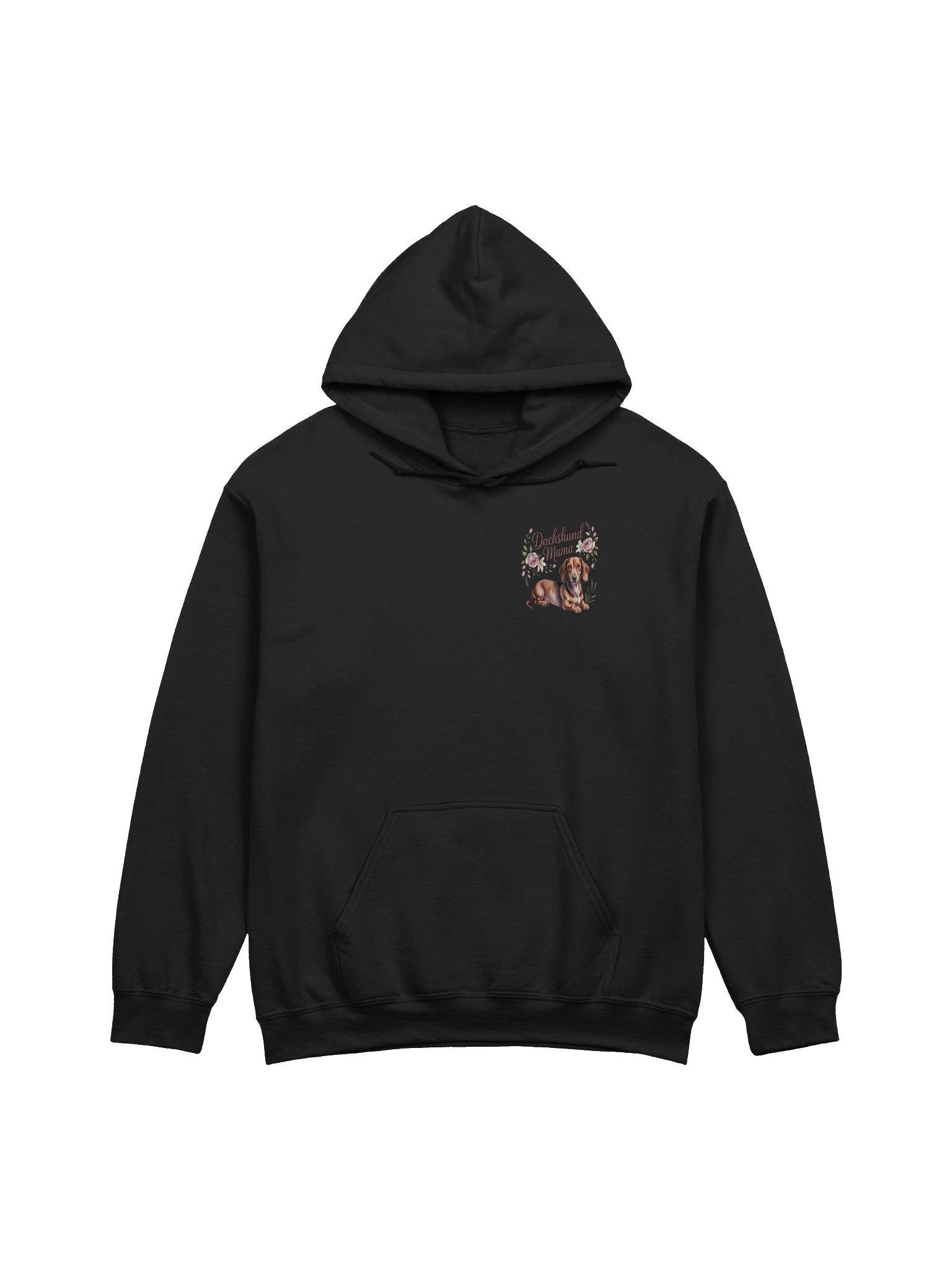 Dachshund Mama Floral Hoodie product image (1)