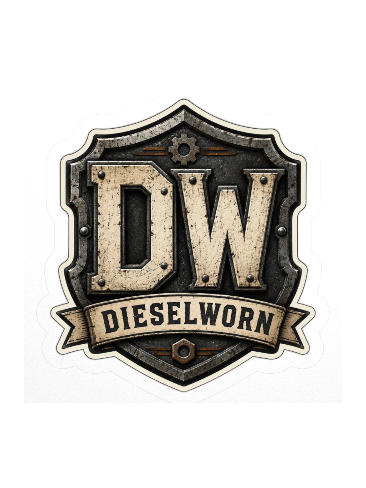 DieselWorn DW Shield Sticker product image (2)