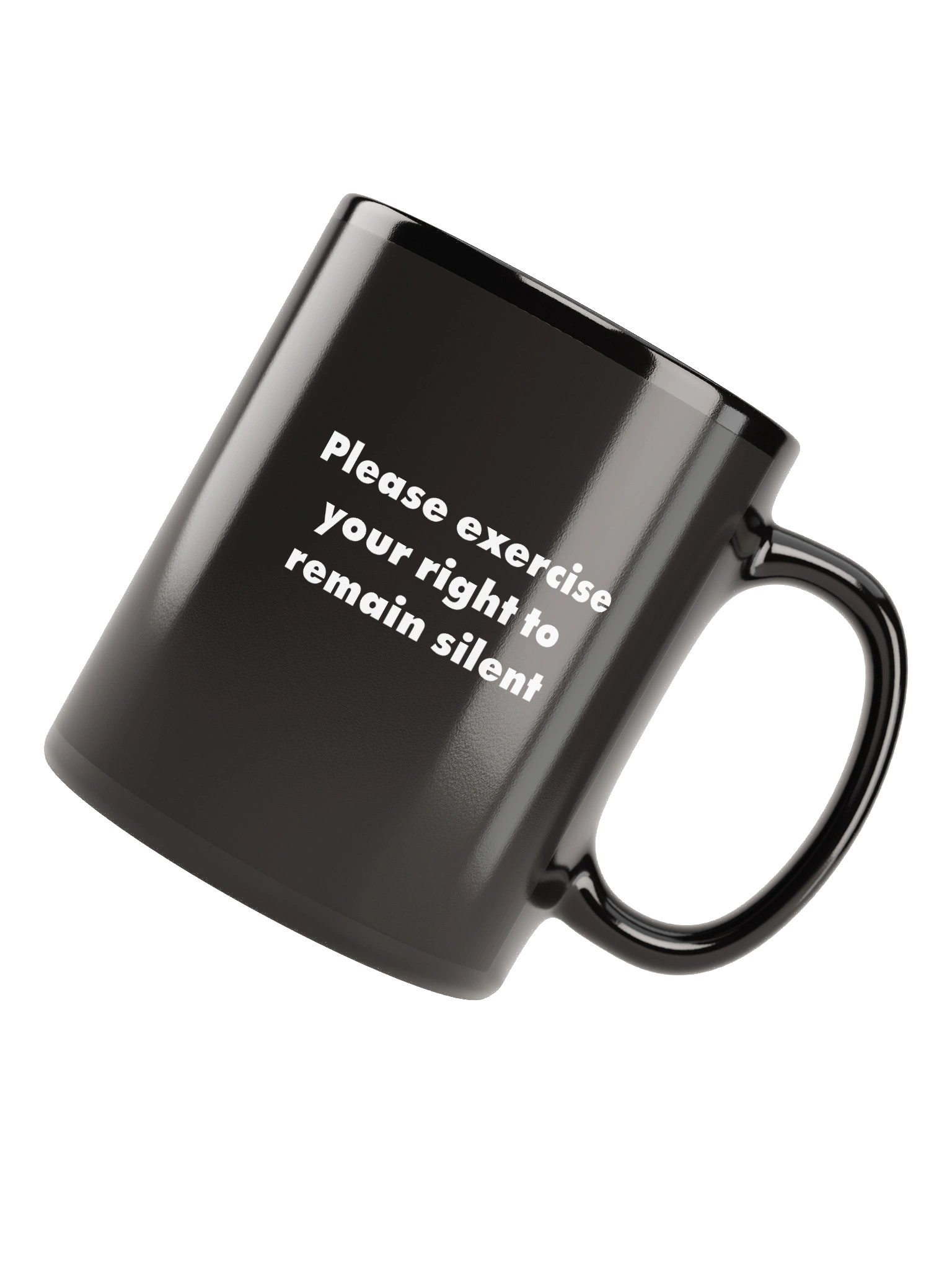 Mug - Remain Silent - Left Handed product image (7)