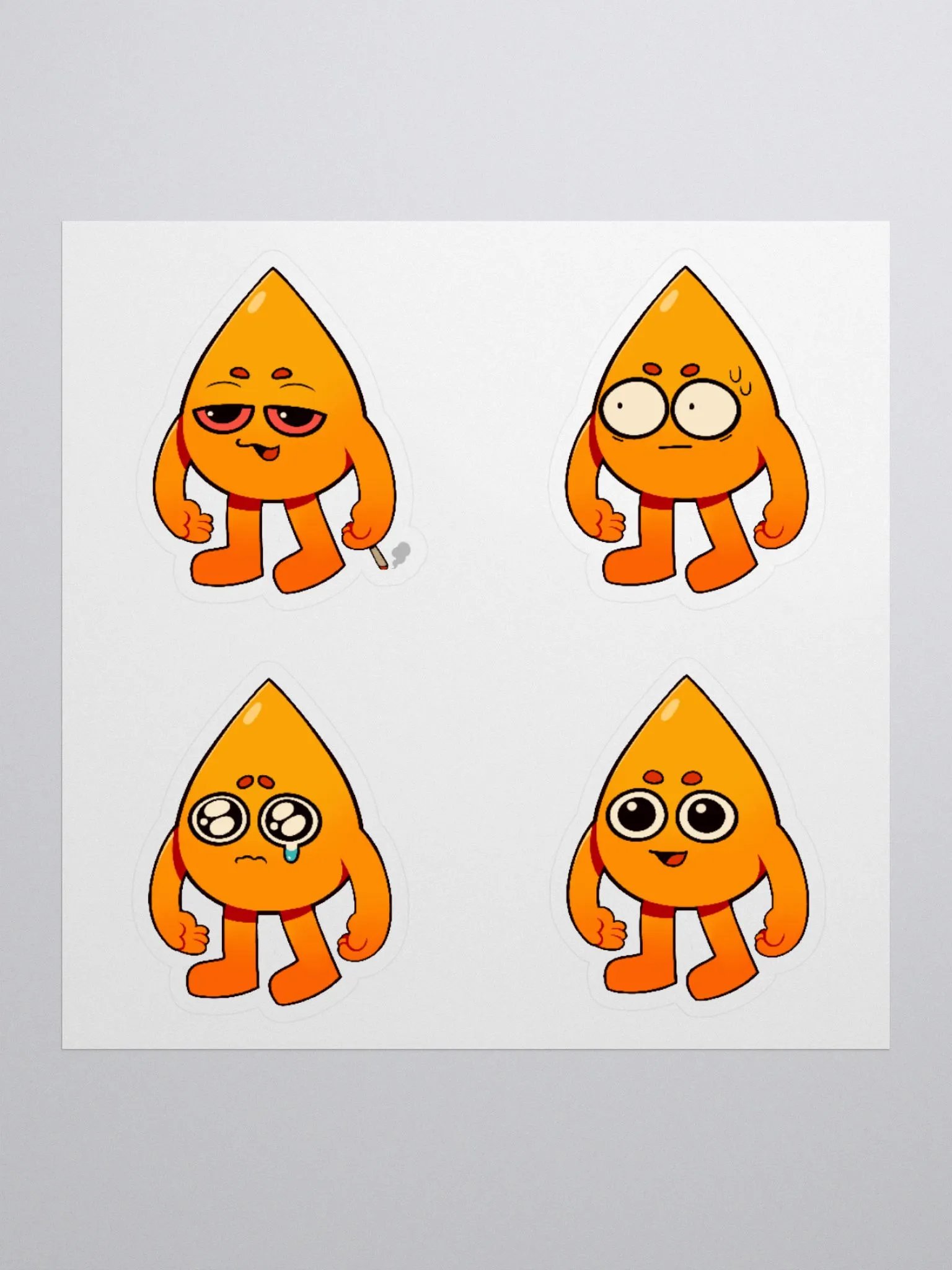big lil dabby sticker sheet product image (1)