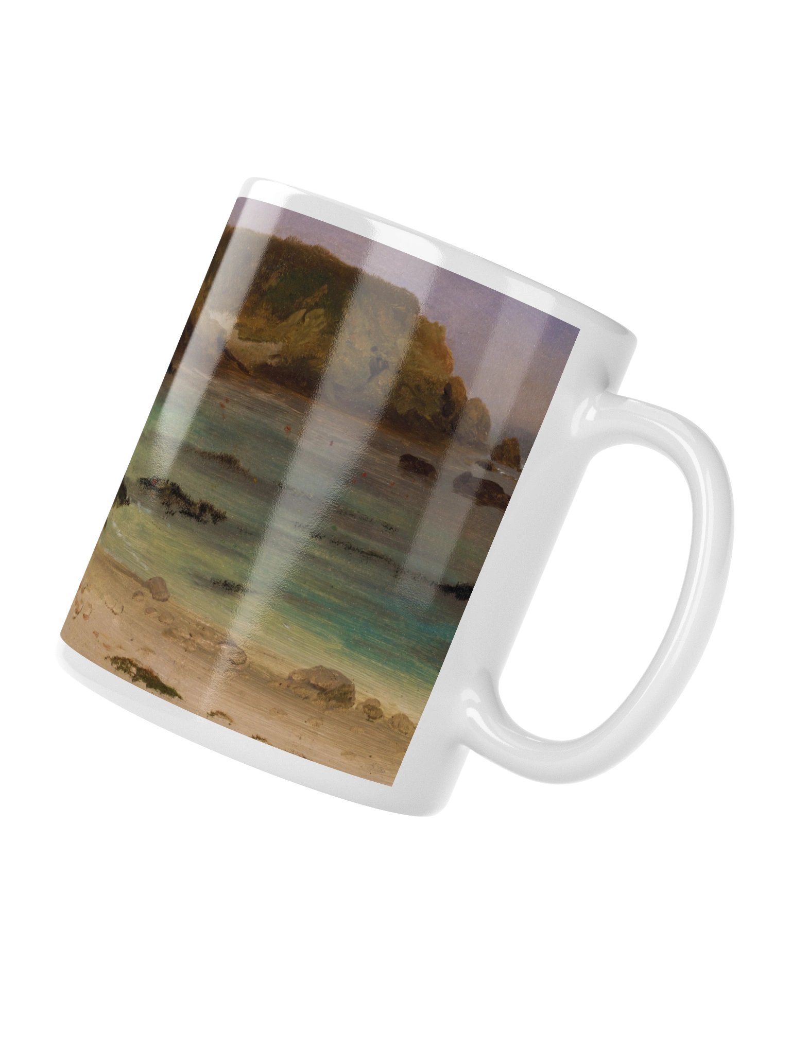 Sea Cove (Albert Bierstadt) Mug product image (5)