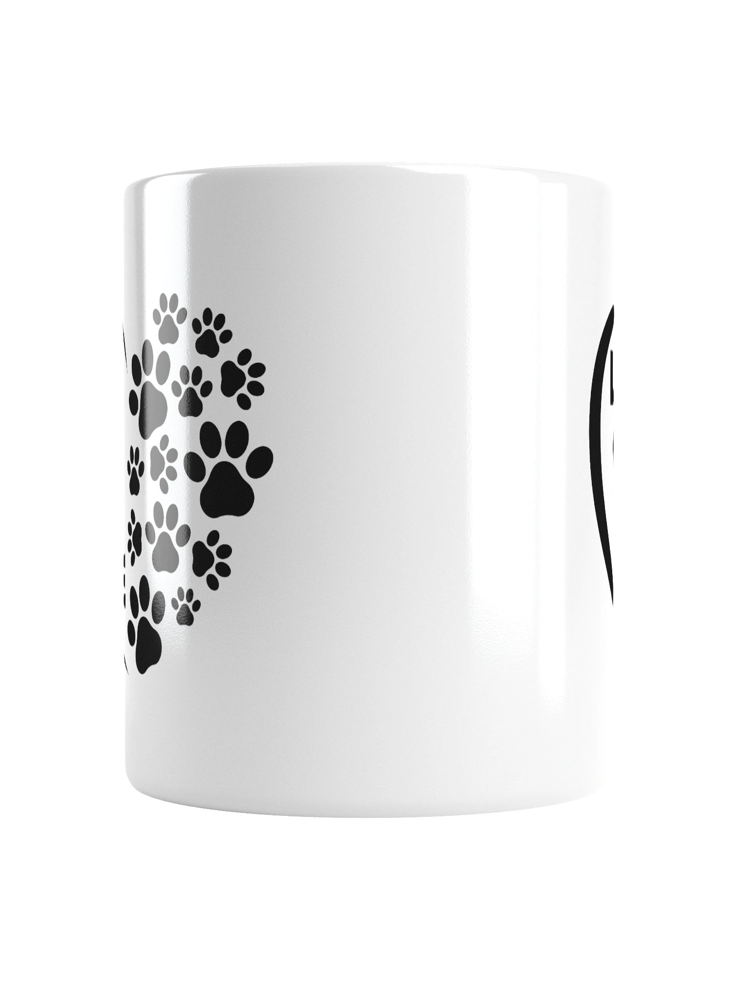 Love Heart Dog Cat Paw Prints Mug Cup product image (17)