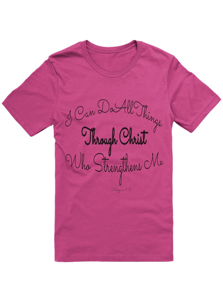 D2You I Can Do All Things Classic T Shirt -Front (unisex) product image (1)