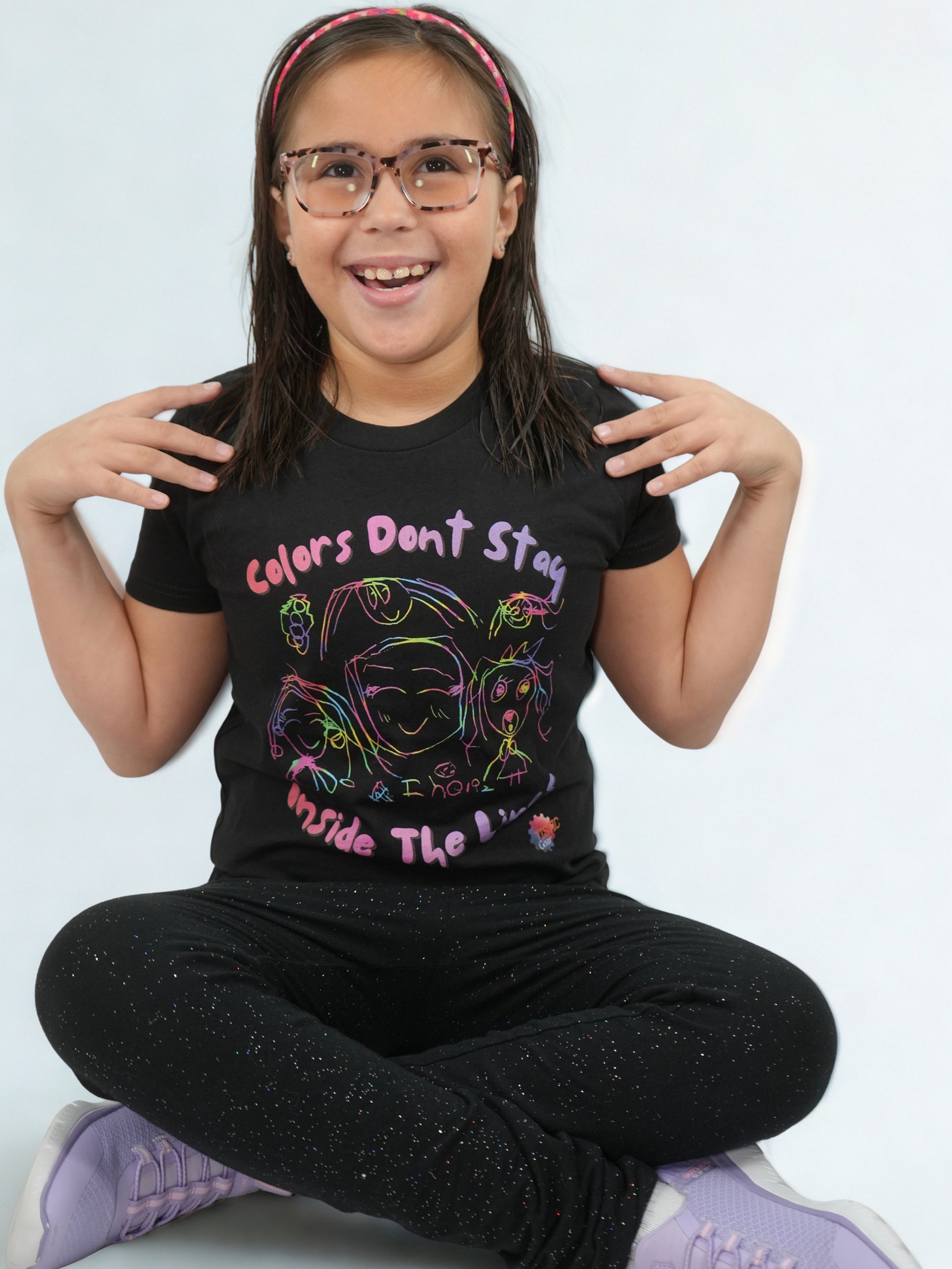 Kids TISTIC Gear – Colors Don’t Stay Inside The Lines Limited Edition Tee product image (2)