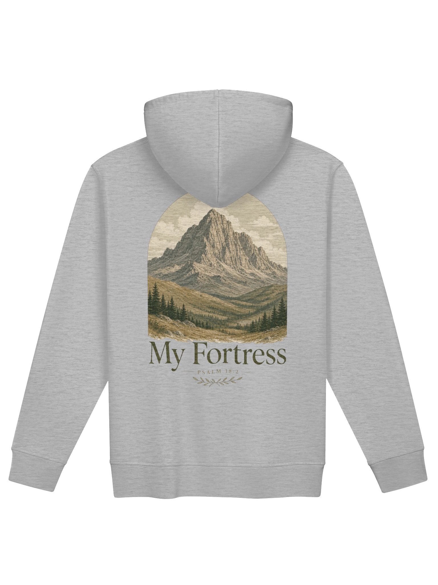 Psalm 18:2 God Is My Fortress Christian Hoodie product image (1)