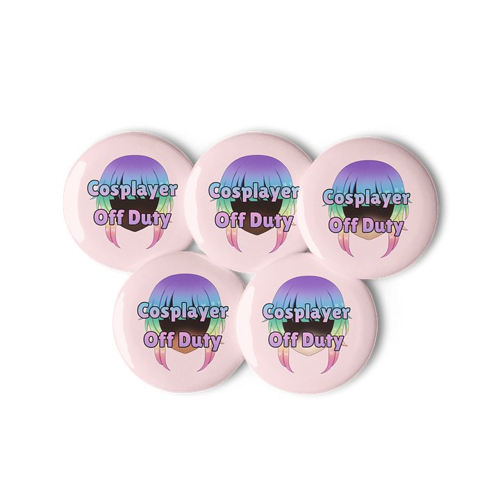 Cosplayer Off Duty Pin Bundle product image (1)
