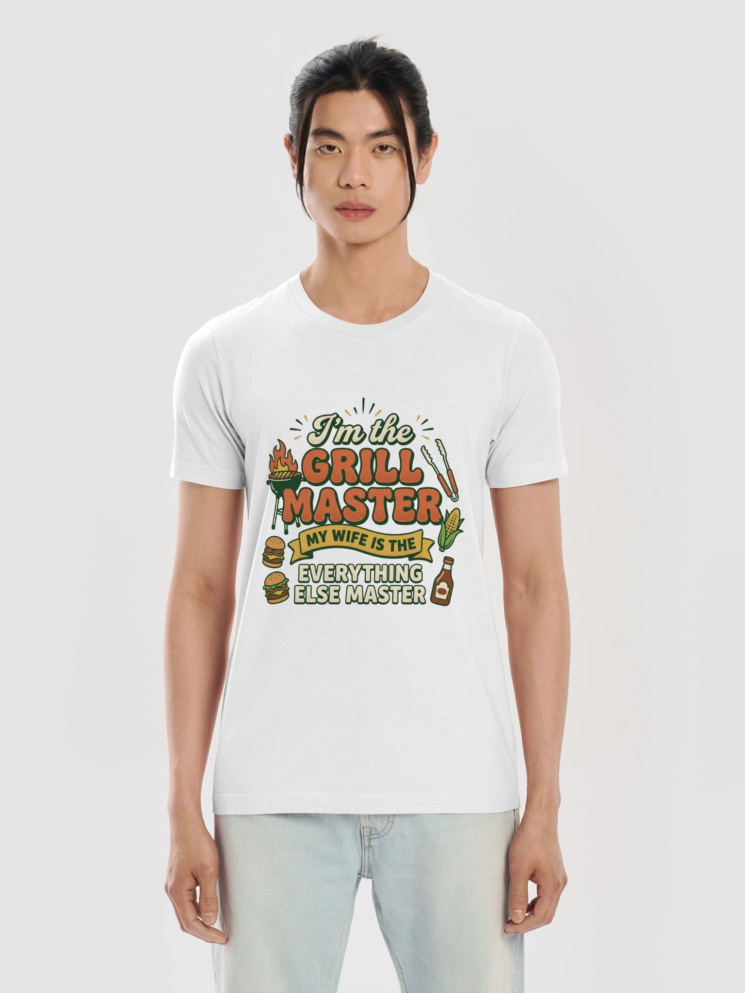 I'm The Grill Master My Wife Is The Everything Else Master Shirt product image (5)