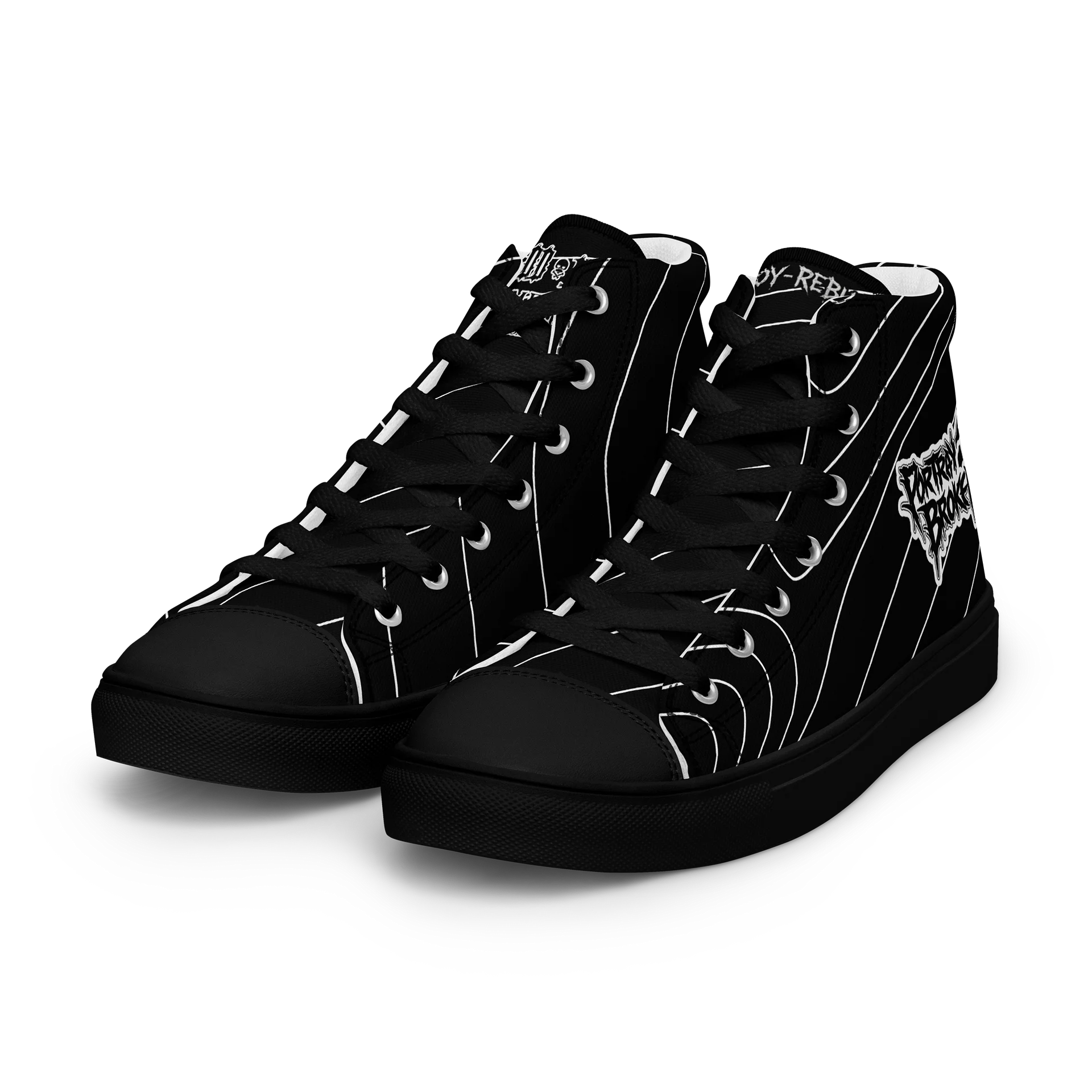 Portray the Broken High Top Shoes product image (6)