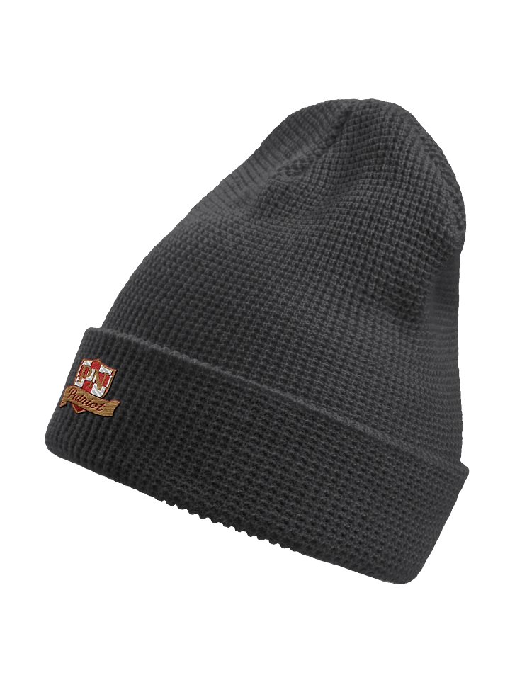 Patriot Shield Waffle Beanie product image (6)