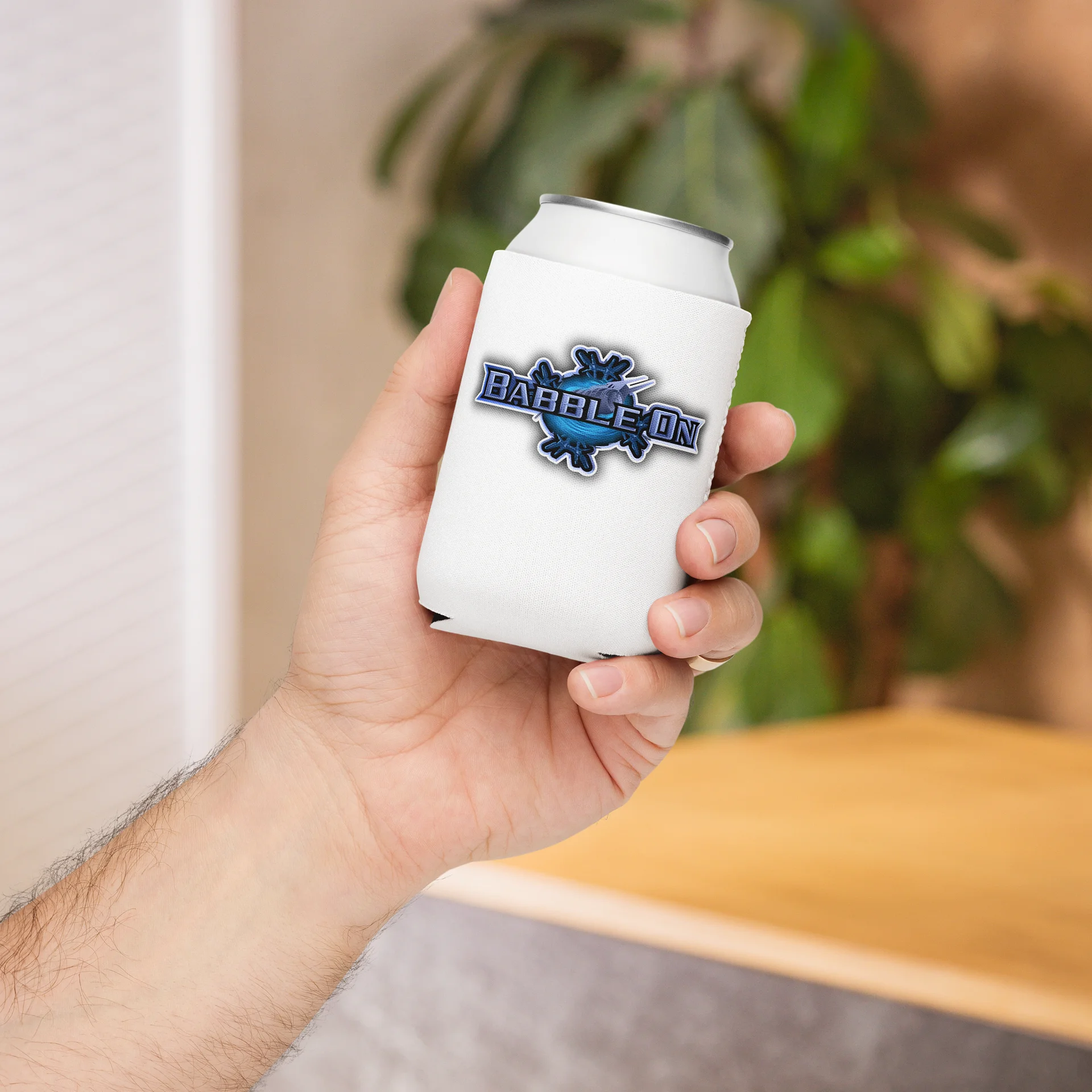 Babble On Logo Can Cooler product image (5)