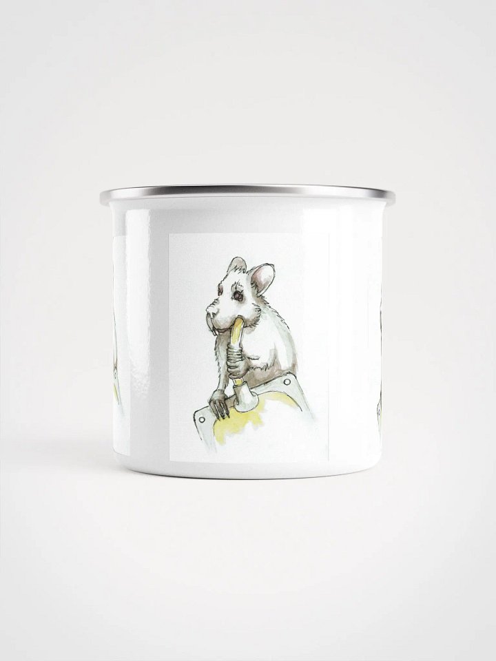 Plasma Rat Enamel Mug product image (2)