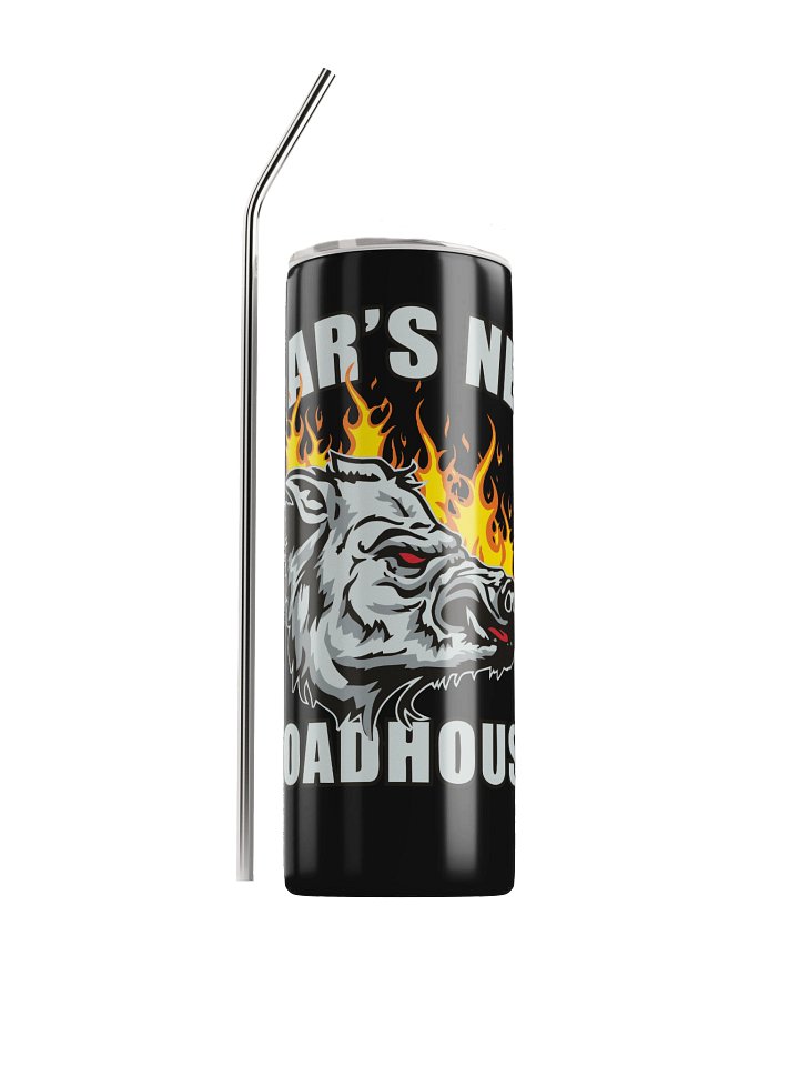 Flaming Boar Stainless Steel Tumbler product image (2)