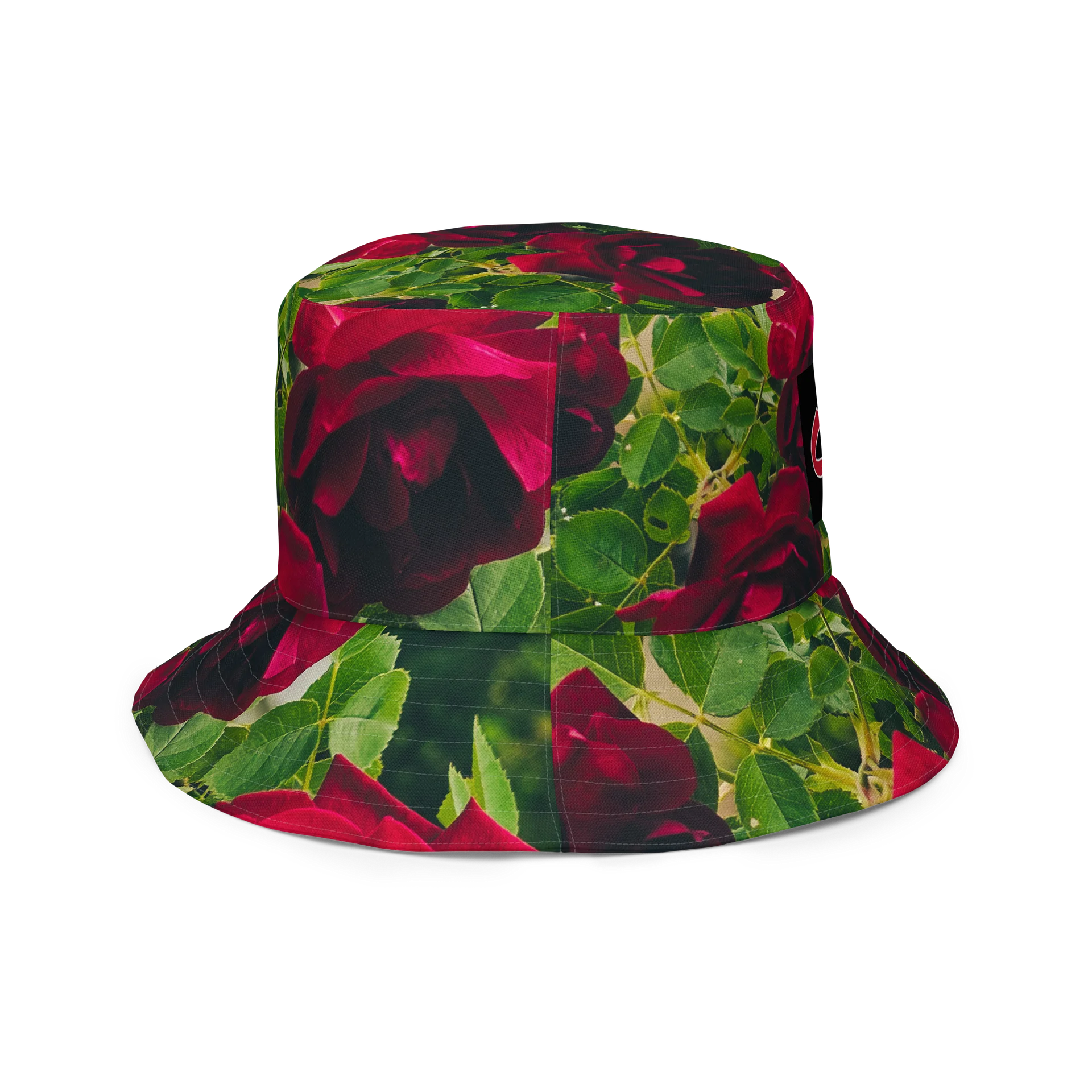 Reversible Red Roses Bucket Hat product image (6)