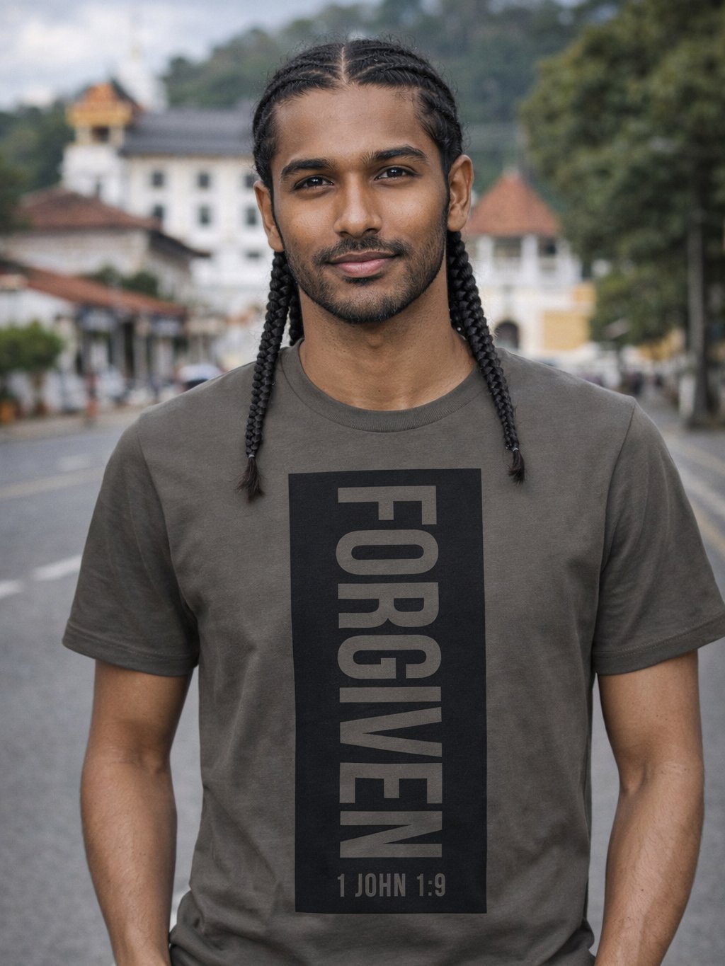 1 John 1:9 Forgiven Tee product image (49)