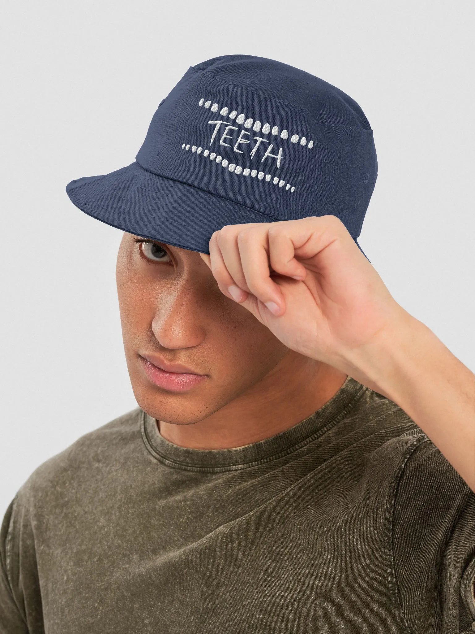 TEETH embroidered bucket hat product image (5)