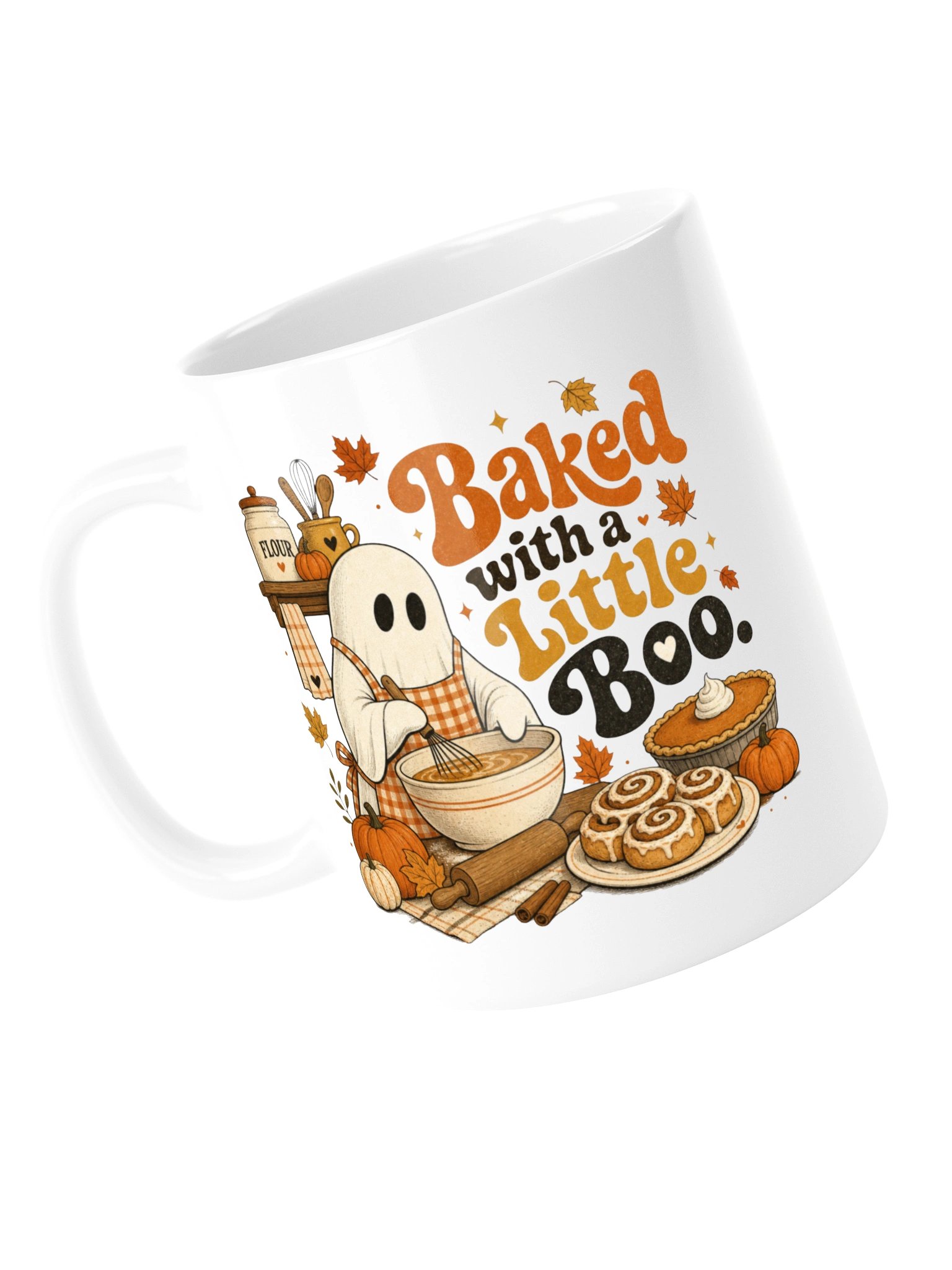 Baked with a Little Boo Halloween Mug product image (15)