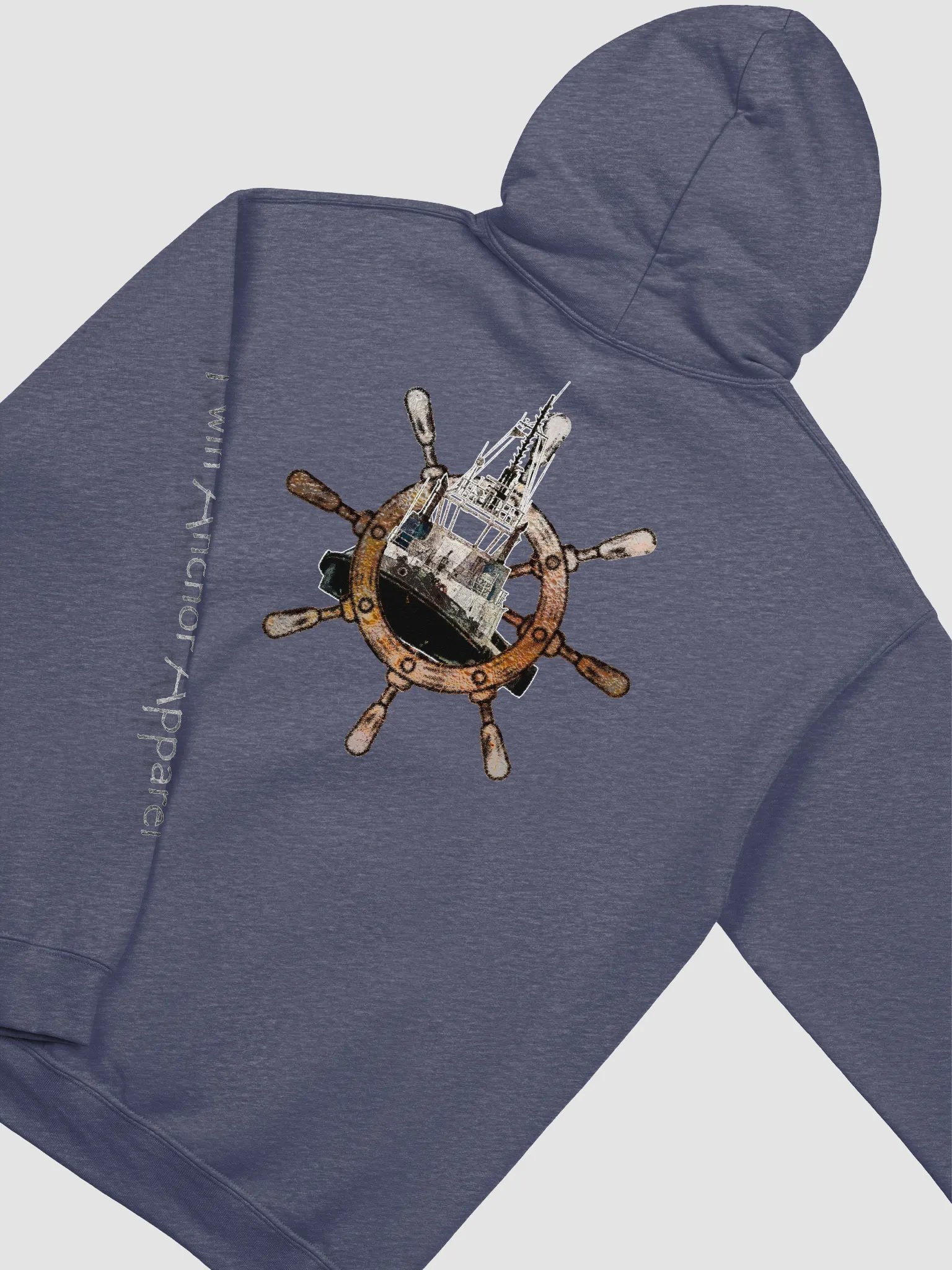Ship Wheel & Tug Chief – Maritime Heritage | Twin Anchor Apparel AB Watch Line product image (25)