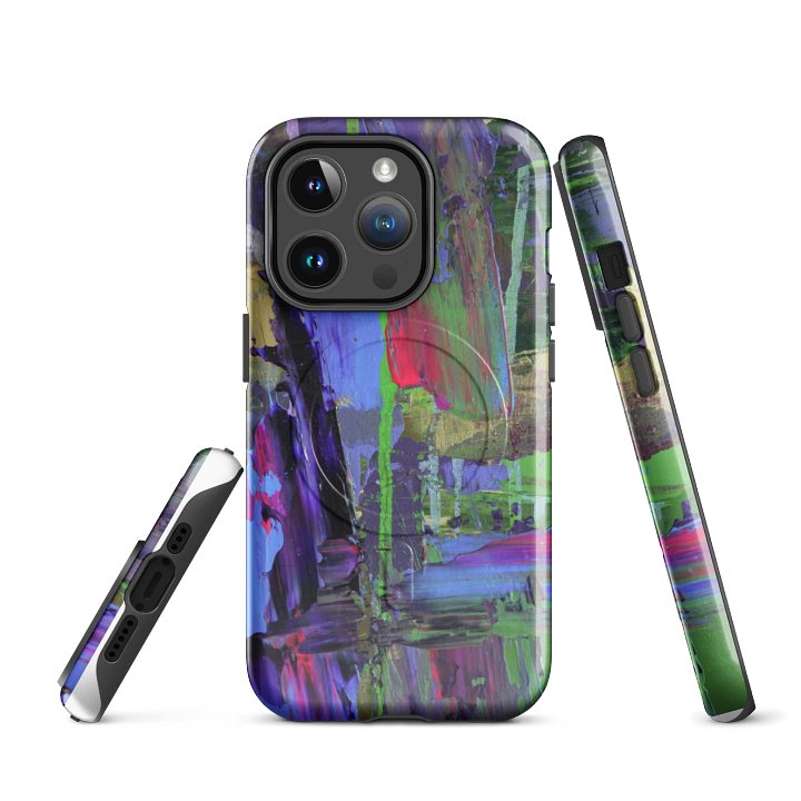 Brat Green Rugged Mag-Safe iPhone Case product image (1)