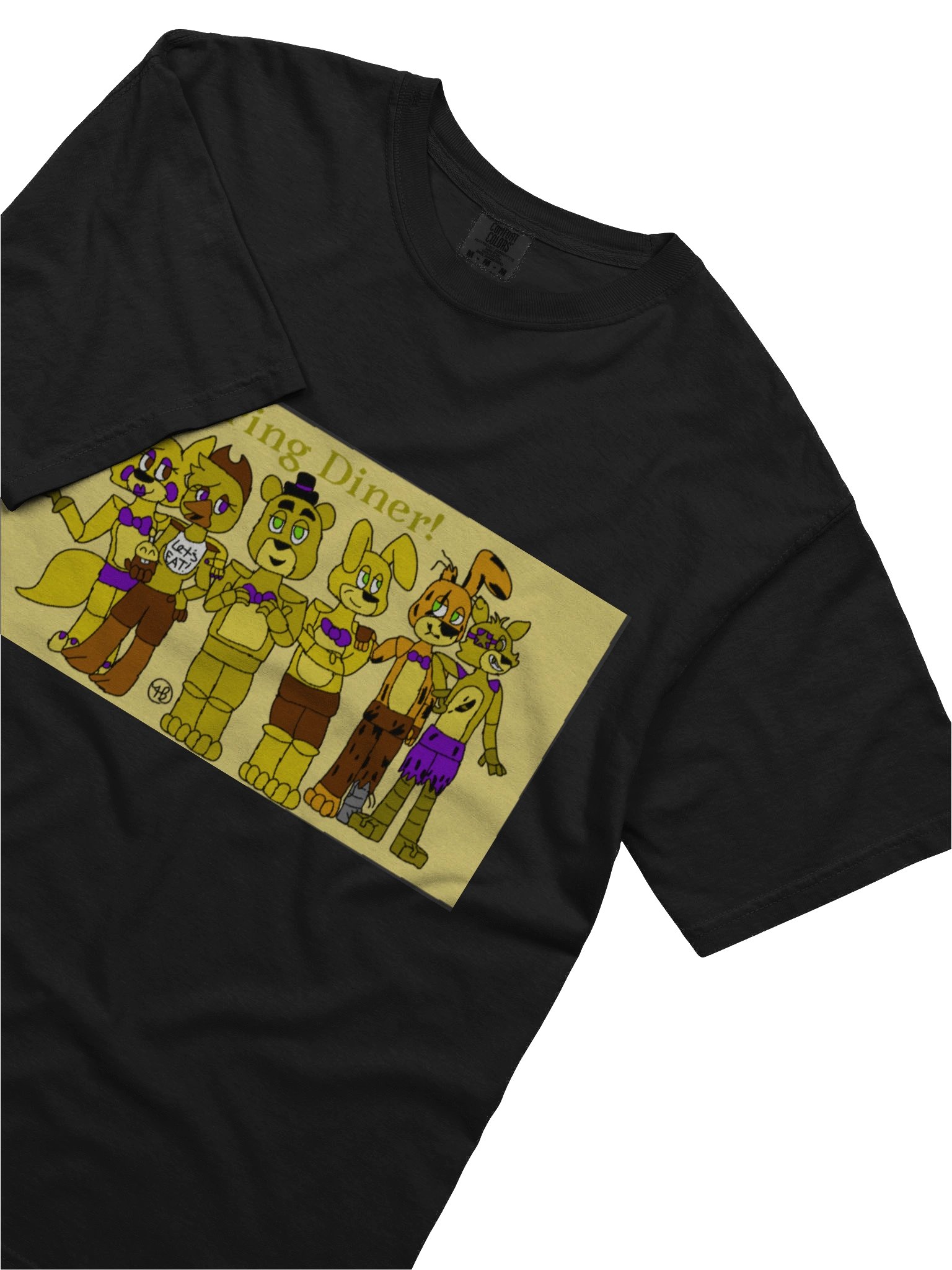 Spring Diner CREW T-Shirt! Vintage background version! product image (5)