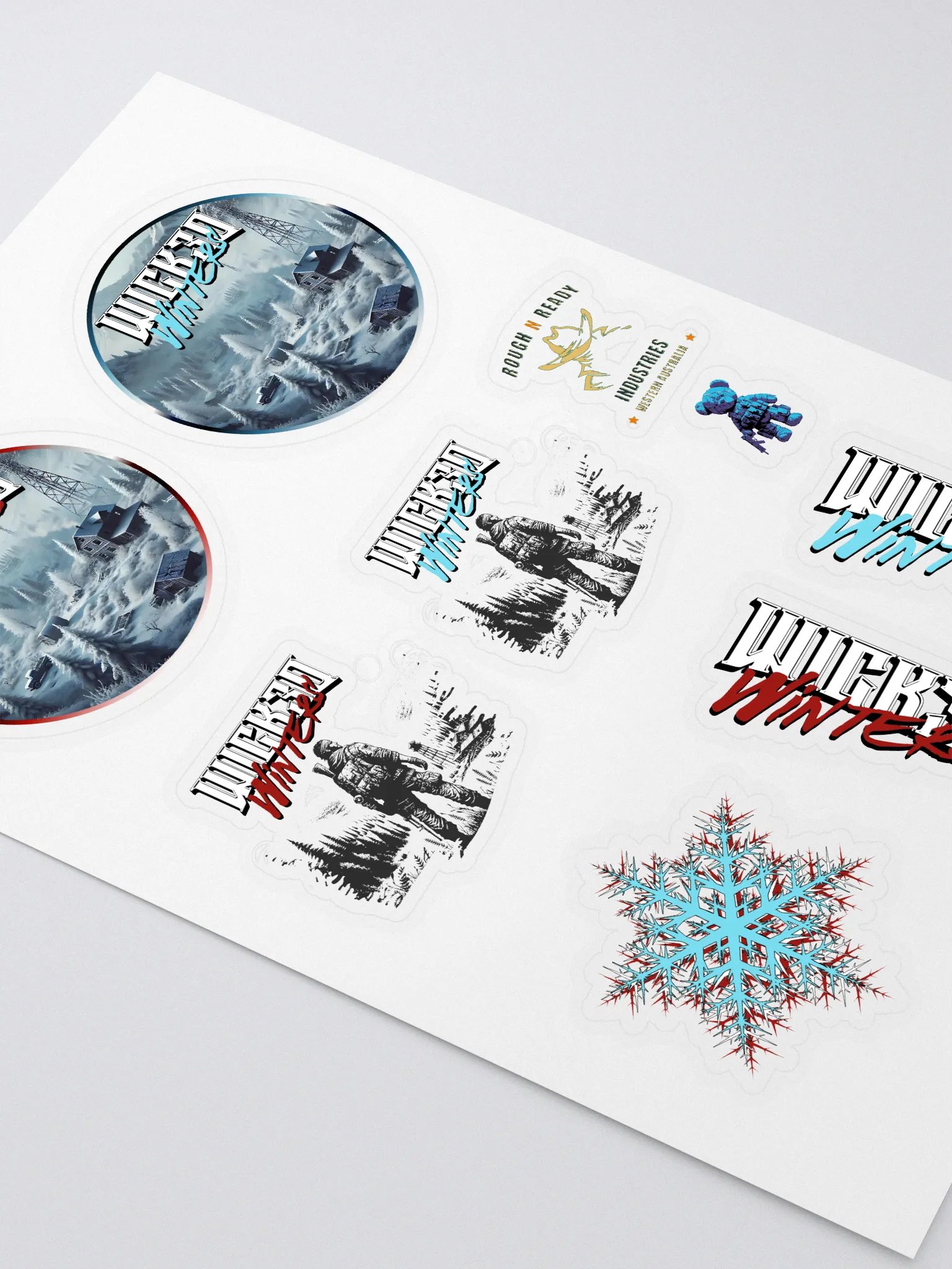 Wick3d Winter Wonderland Sticker Sheet product image (2)