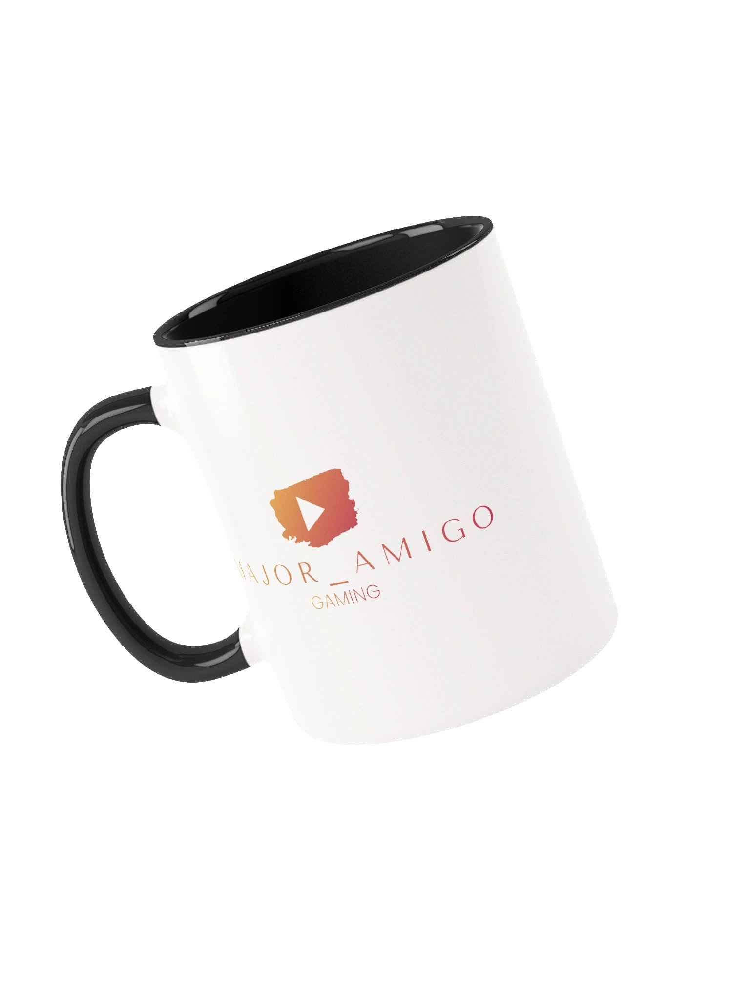 MajorAmigoGaming Logo – Farb-Highlight Keramiktasse product image (3)