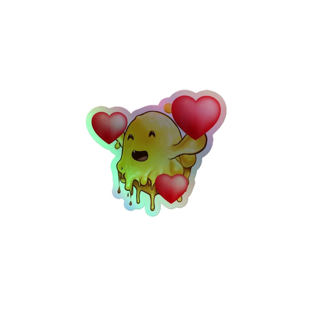 Globert Love Holo Sticker product image (1)