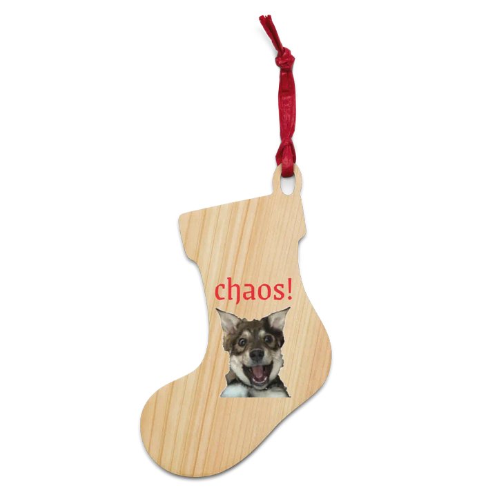 Wood Chaos Coyote Ornament product image (5)