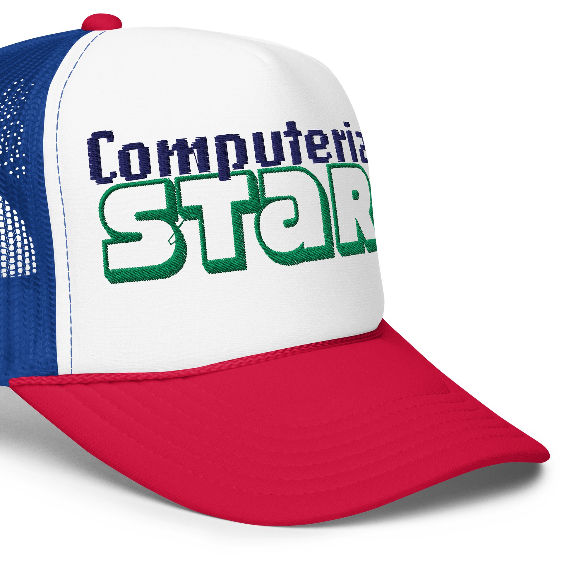 Computerized Start™ Embroidered Trucker Hat product image (11)