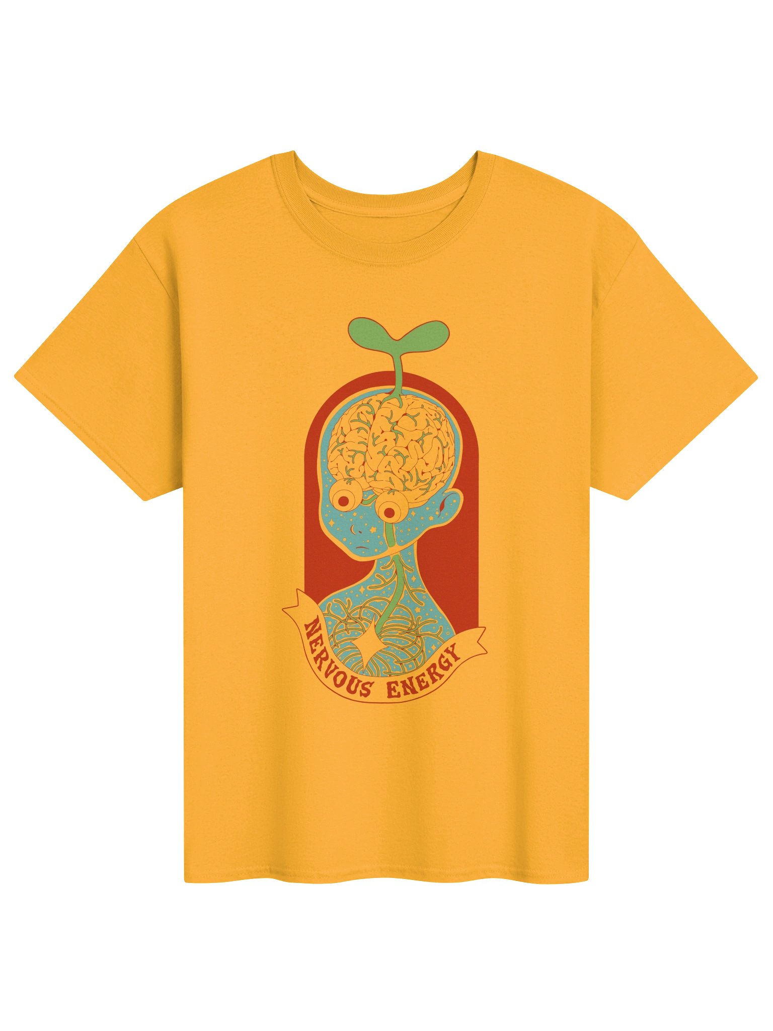 Alt Nervous Energy - Tee - Yellow product image (11)