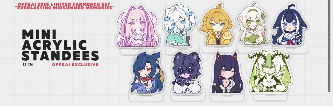 【PREORDER】OFFKAI Exclusive Mini Acrylic Stands product image (1)