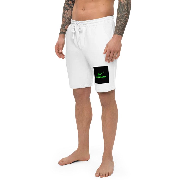 Just Smoke It Cannabis Leaf Graphic Shorts product image (2)