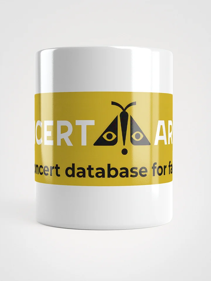 Concert Archives Mug (Yellow/White) product image (1)