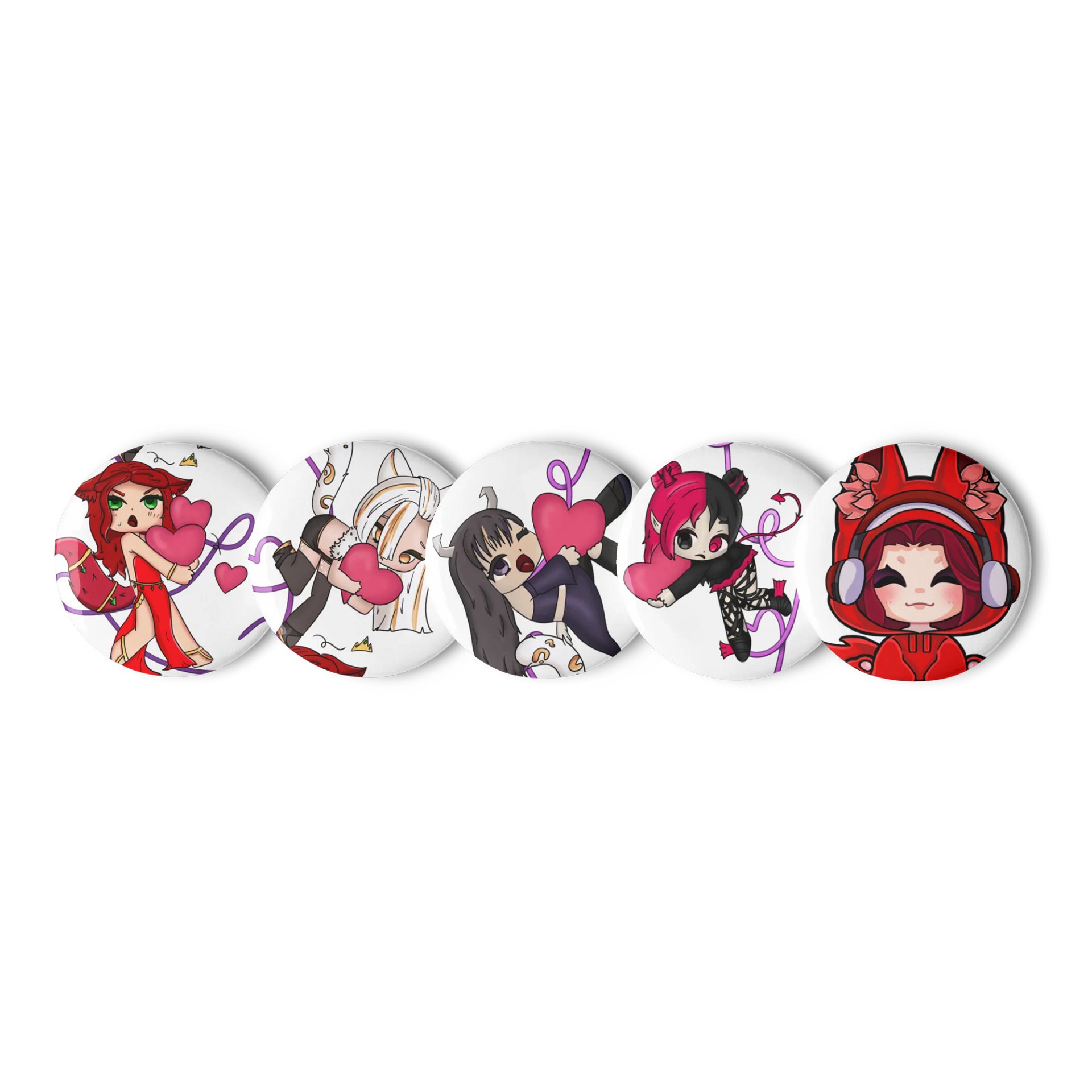 Valentine stack buttons product image (1)