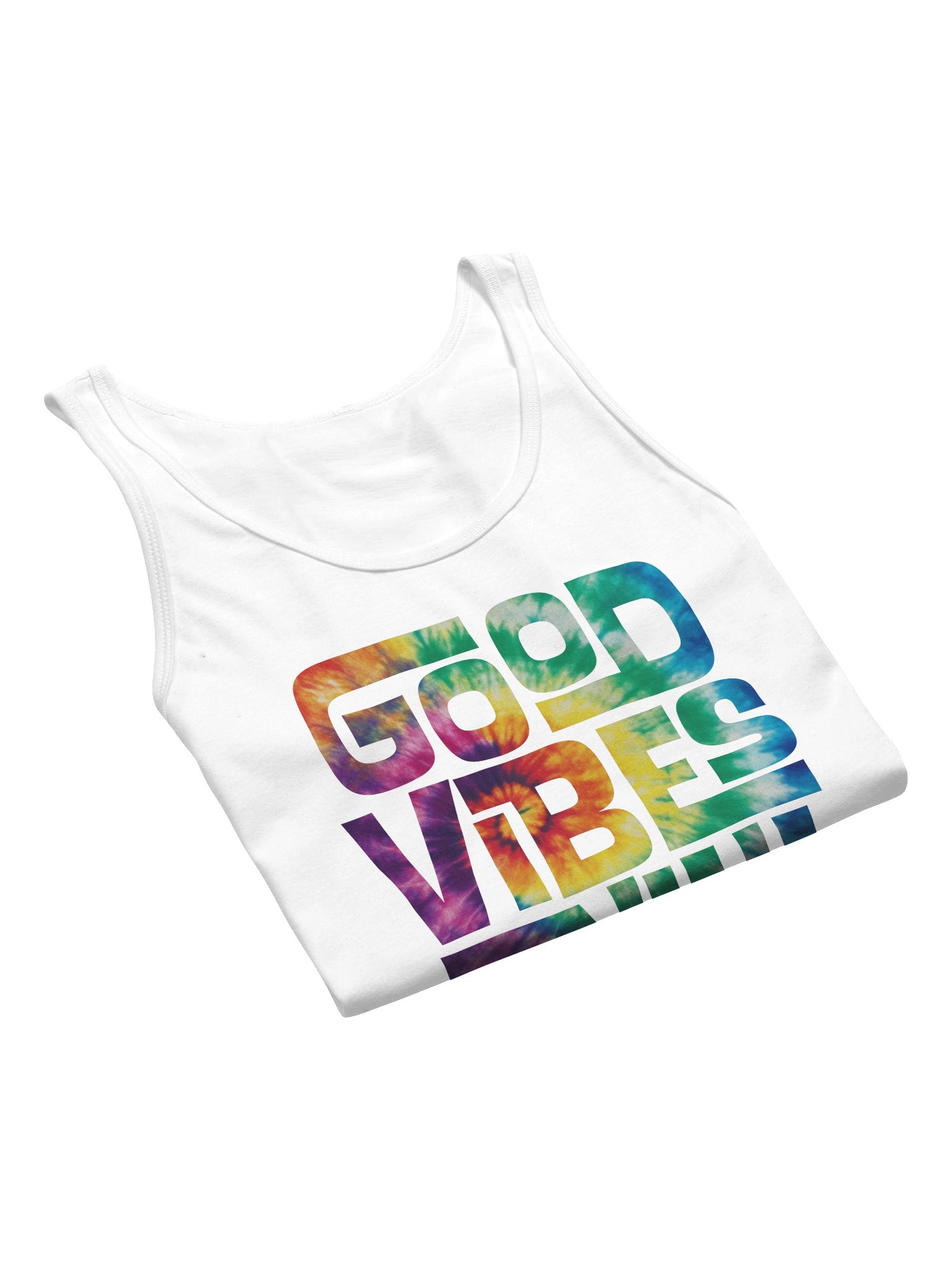 Good Vibes Only - Tie Dye Tank product image (4)