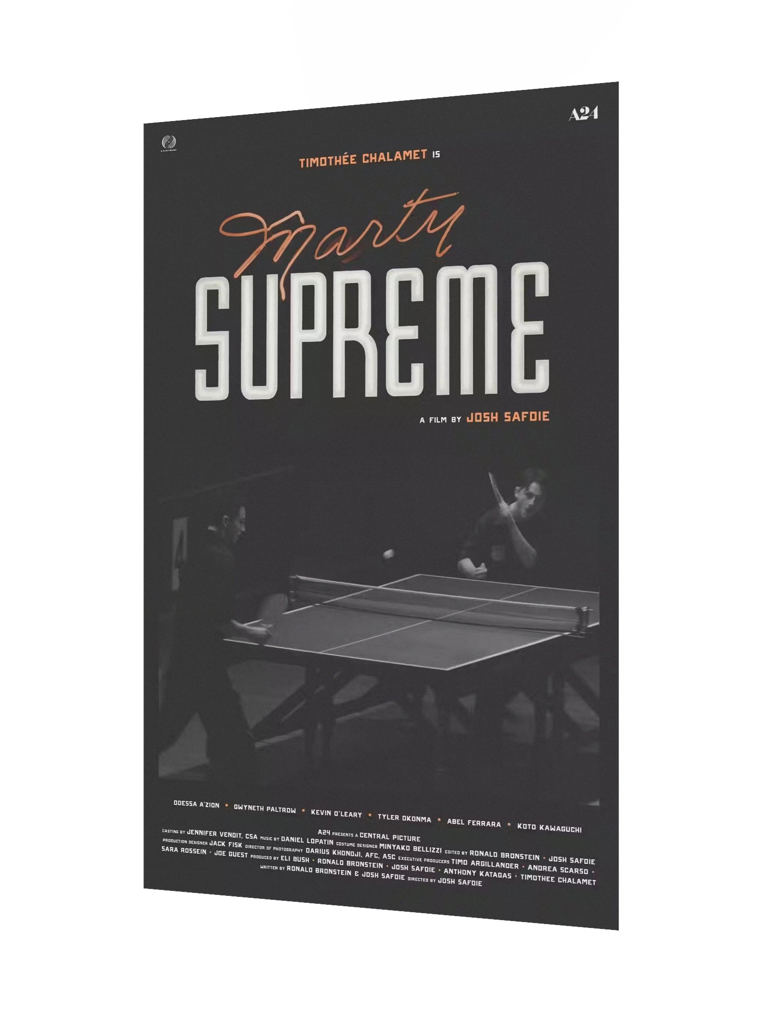 Marty Supreme Movie Poster product image (3)