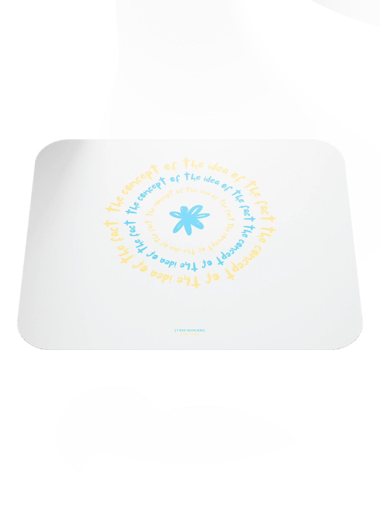 concept of a mousepad (white) product image (1)