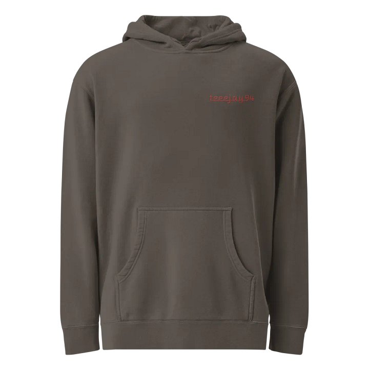 TEEEJAY94 IND TR CO. HOODIE (DYED BLACK) product image (1)