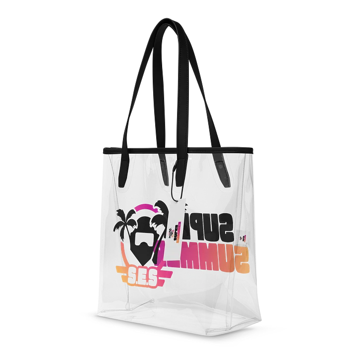 S.E.S Super Summer 26 - Gradient Logo Clear Beach Bag product image (1)