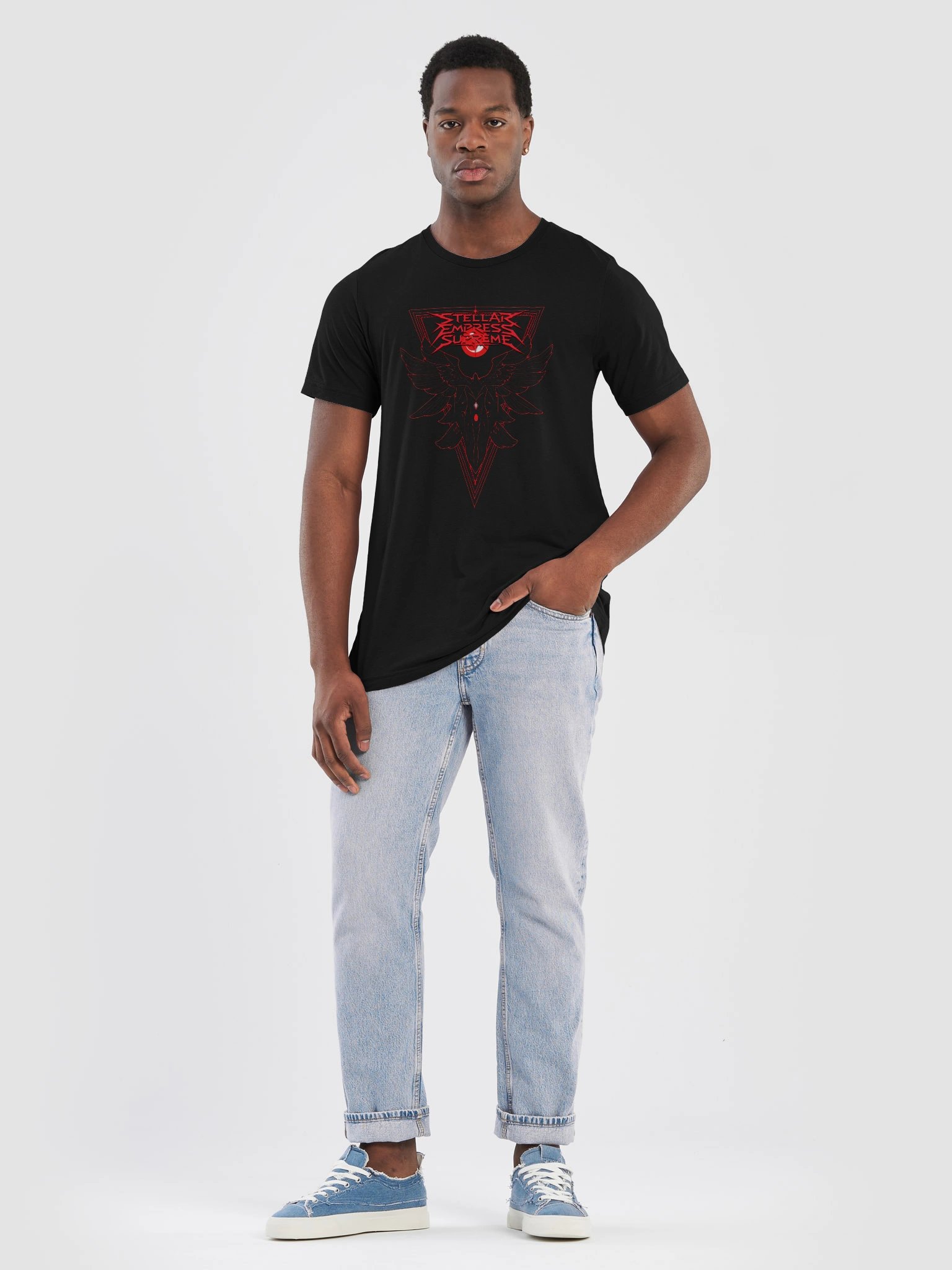 Stellar Empress Supreme #002 Red Short Sleeve T-Shirt product image (12)